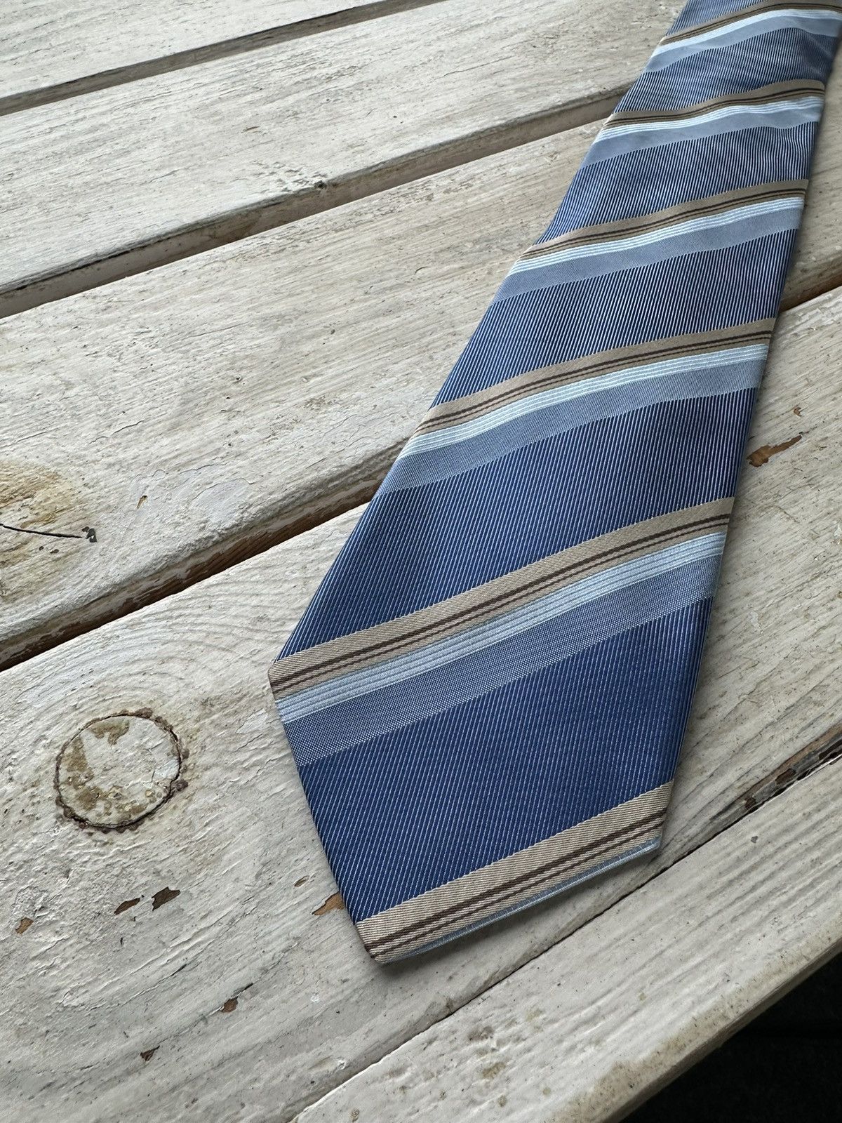 Designer × Hugo Boss 🚨RARE Hugo Boss Tie old money style Burgundy luxury monogram Size ONE SIZE - 6 Thumbnail