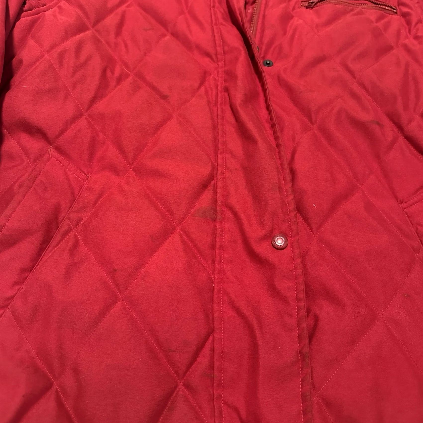 Vintage VINTAGE Woolrich Jacket Parka Red Women's 90s Medium M Size M / US 6-8 / IT 42-44 - 3 Thumbnail