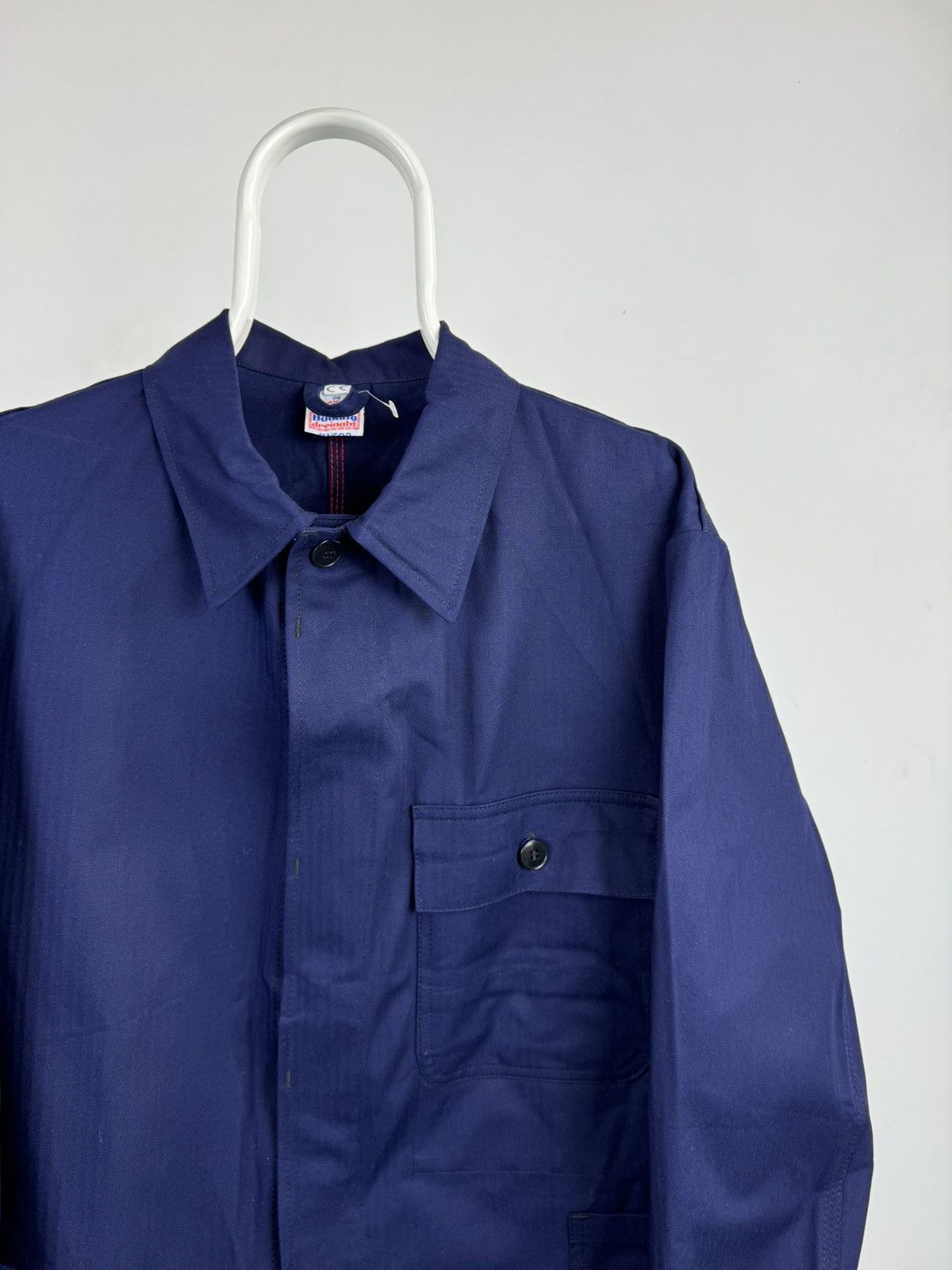Vintage Vintage Bucking Dreinaht Sanforized French Workwear Jacket Size US XL / EU 56 / 4 - 2 Thumbnail
