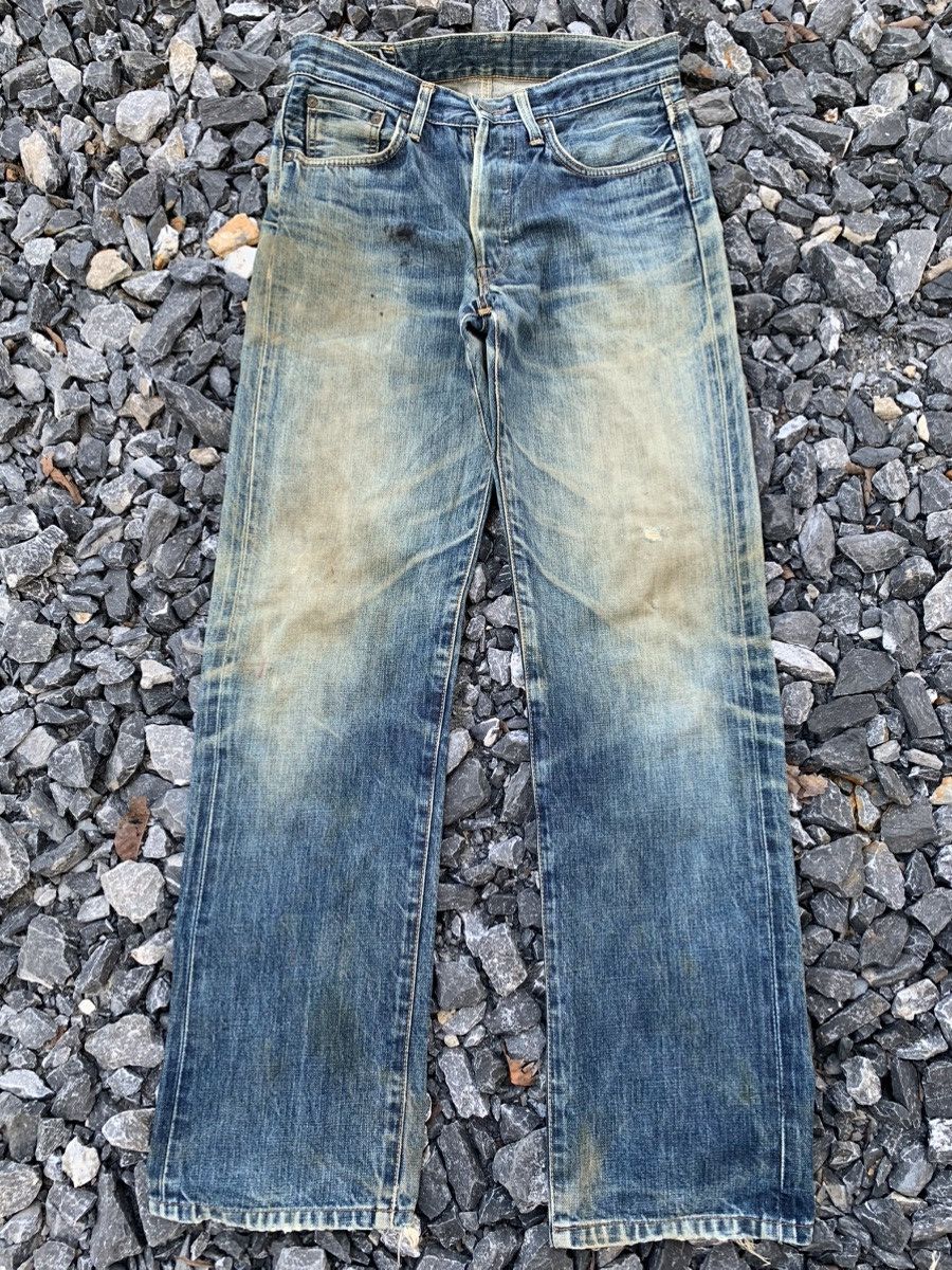 Edwin VINTAGE EDWIN 505SXXX MUDWASH RUSTY &FADED DISTRESSED DENIM Size US 29 - 1 Thumbnail