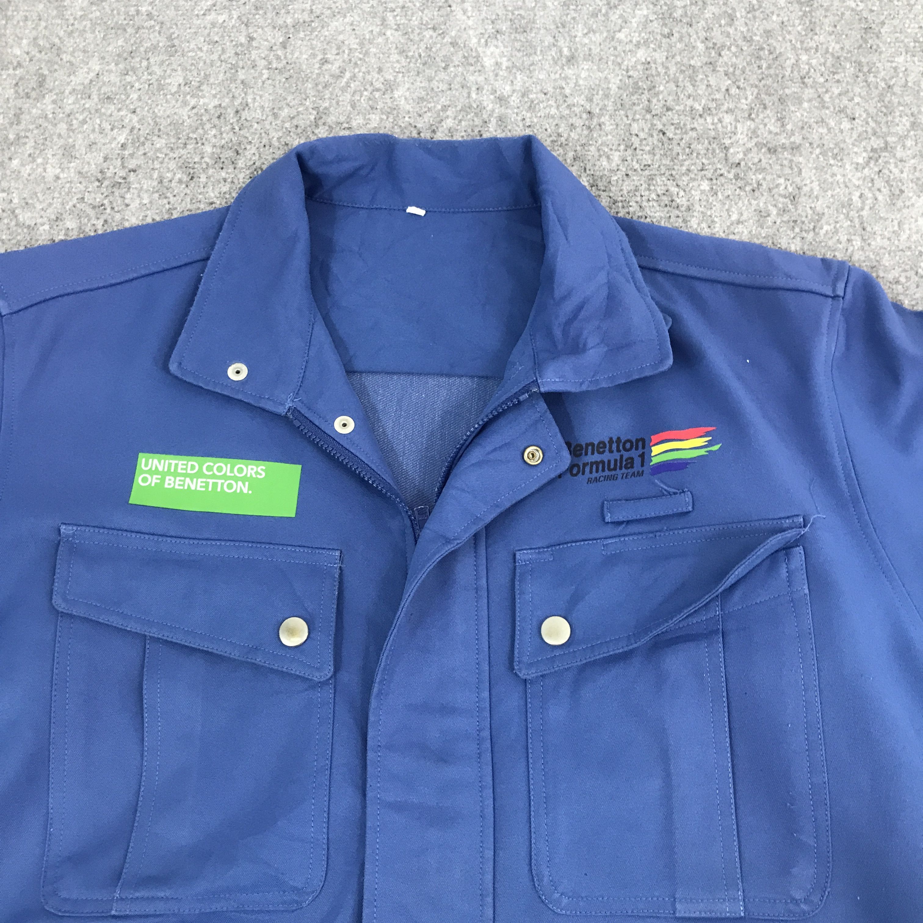 Japanese Brand × United Colors Of Benetton Benetton formula 1 racing japan jacket Size US M / EU 48-50 / 2 - 8 Thumbnail