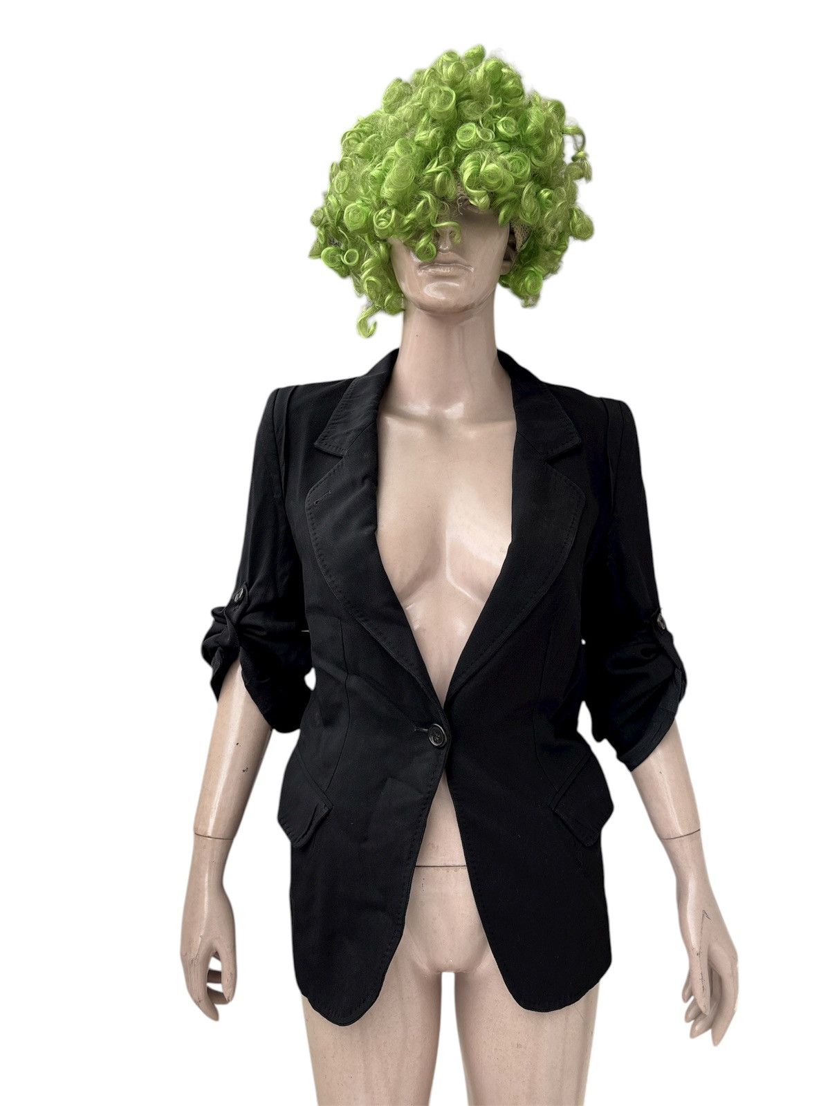 Ann Demeulemeester SS12 Black Blazer Size XS / US 0-2 / IT 36-38 - 3 Thumbnail