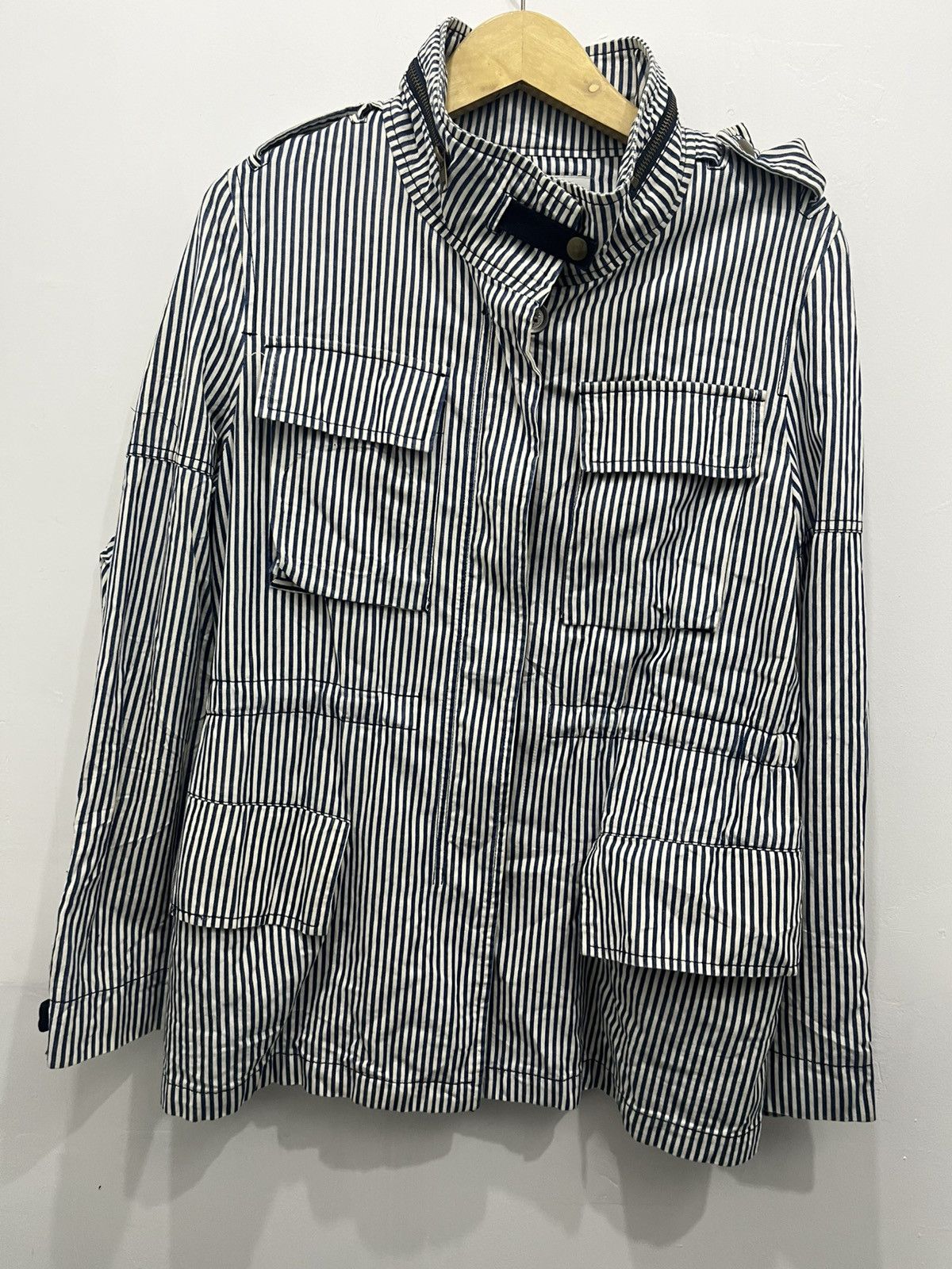Japanese Brand JS. Newyork Military Jacket Y2K Vtg Size US L / EU 52-54 / 3 - 1 Thumbnail