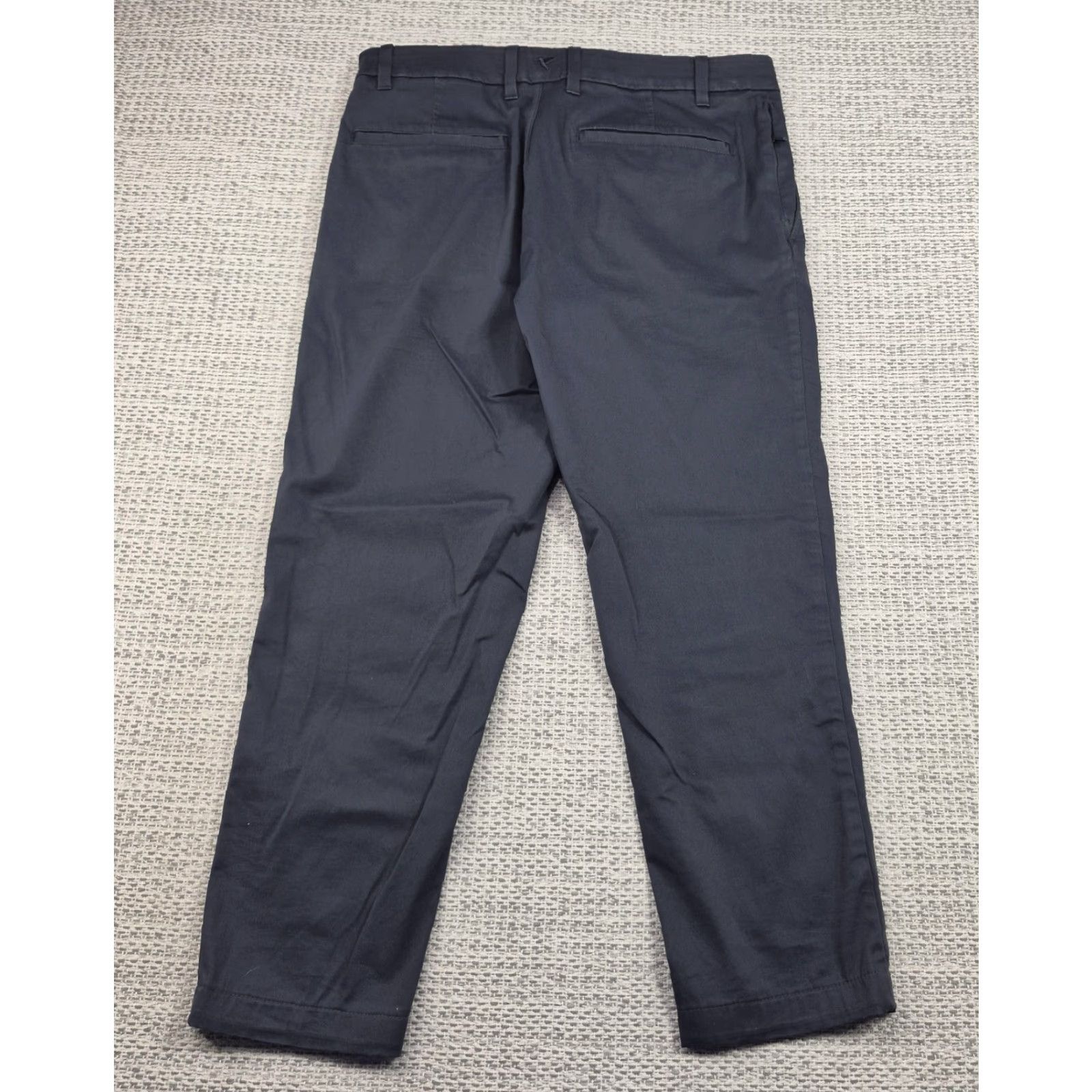 Vintage Birddogs Pants Mens 35x28 Gray Chino Stretch Zip Pocket Performance Golf Size US 35 - 2 Thumbnail