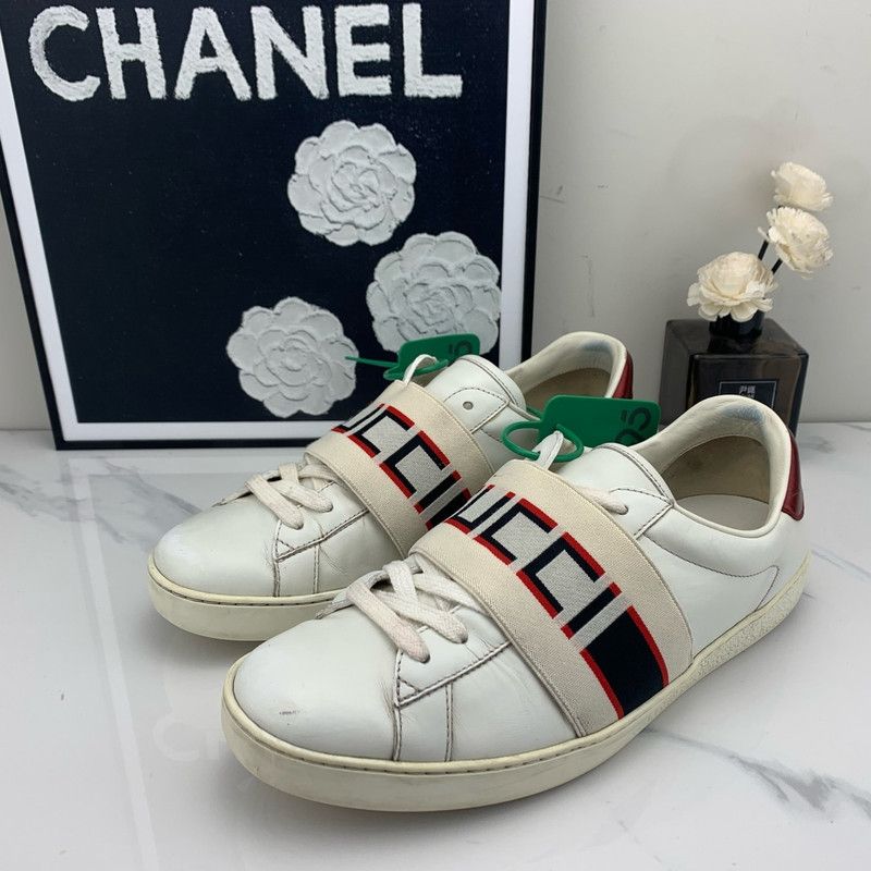 Gucci Gucci Ace Sport White Fashion Sneakers Size US 7.5 / EU 40-41 - 1 Thumbnail