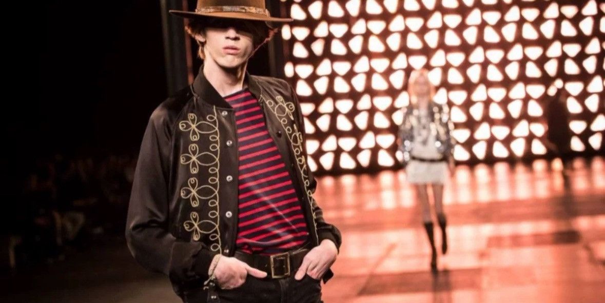 Saint Laurent Paris Saint Laurent 15 Show Palace Jacket2412-Nextarrow Size US S / EU 44-46 / 1 - 8 Thumbnail