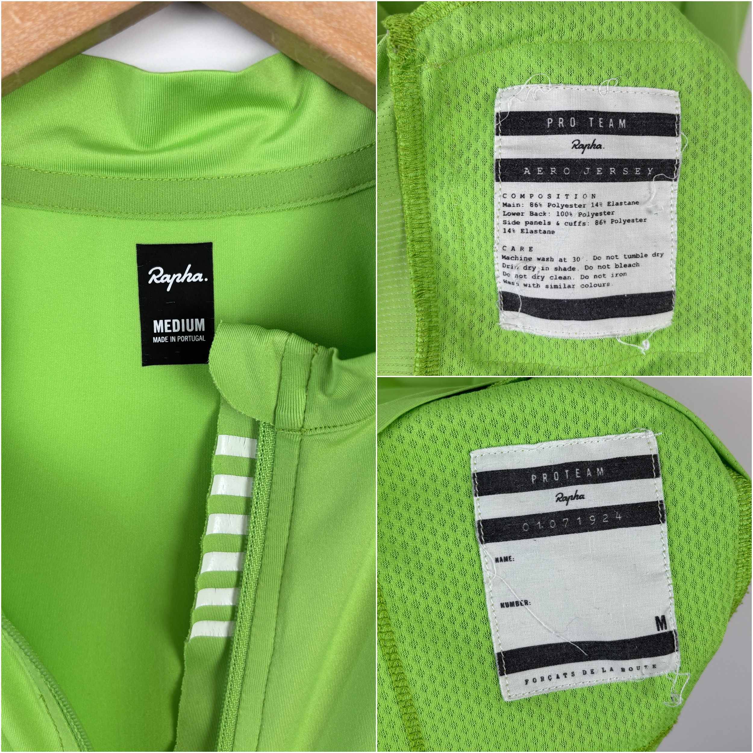 Rapha Womens Rapha Pro Team Aero Cycling Jersey Green Size M Size M / US 6-8 / IT 42-44 - 10 Thumbnail