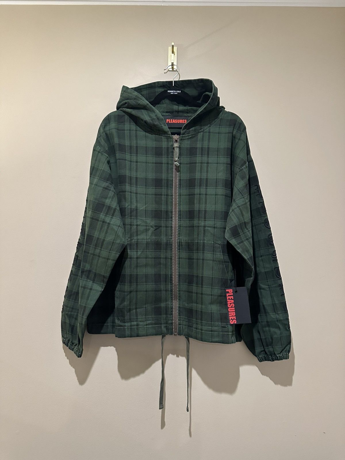 Pleasures Pleasures Dedicate Plaid Zip Poncho Size US L / EU 52-54 / 3 - 1 Thumbnail