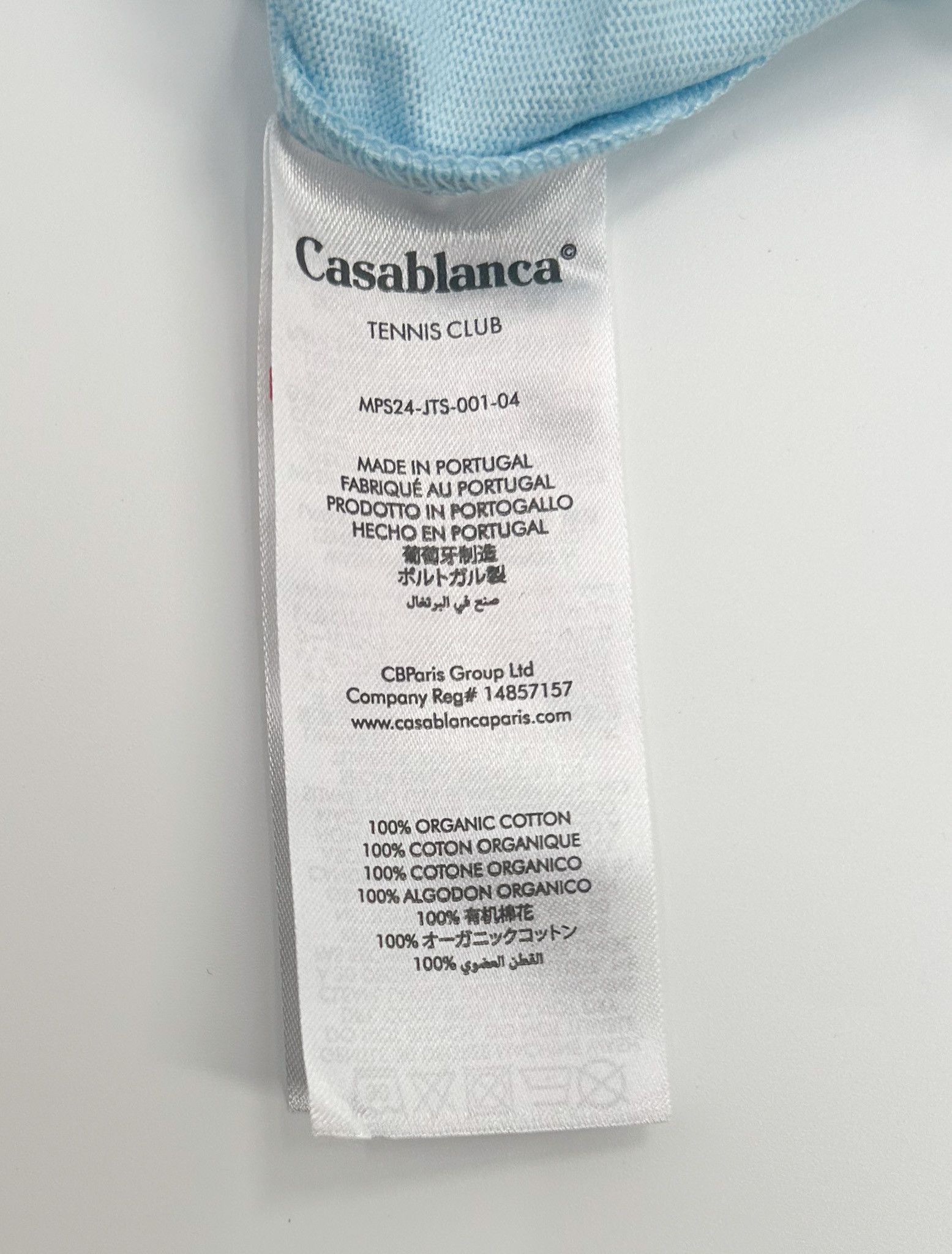 Casablanca Casablanca Tennis Club Icon Screen Printed T-Shirt Size US XXL / EU 58 / 5 - 3 Thumbnail
