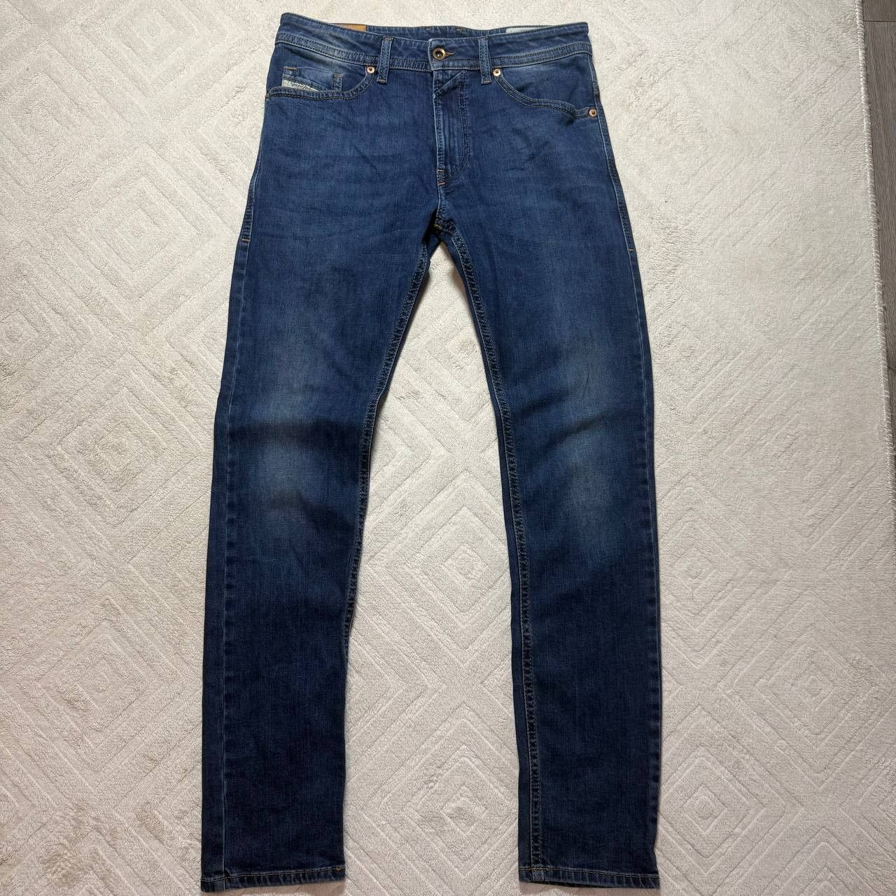 Diesel Diesel Thommer Slim Skinny Mens Blue Stretch Denim W30 L32 