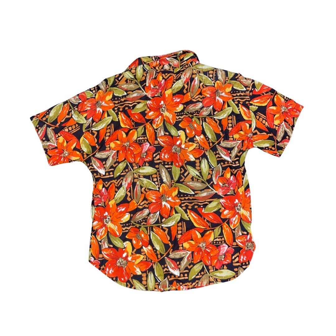 Other VTG Michele Leslie Floral Button Shirt Medium Hawaiian Beach Size M / US 6-8 / IT 42-44 - 2 Thumbnail