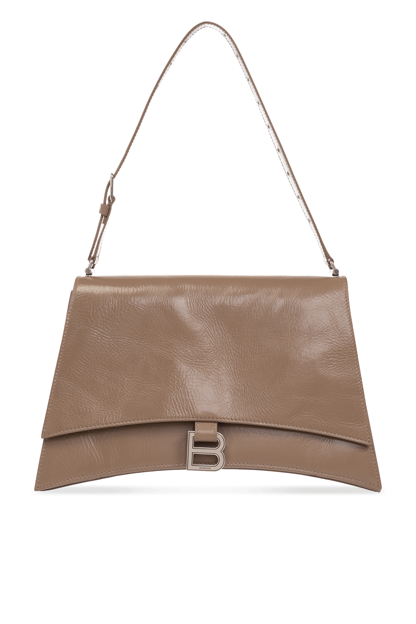 Balenciaga o1mt1gz0824 Size: OS / Crush Sling Bags in Brown Size ONE SIZE - 1 Thumbnail