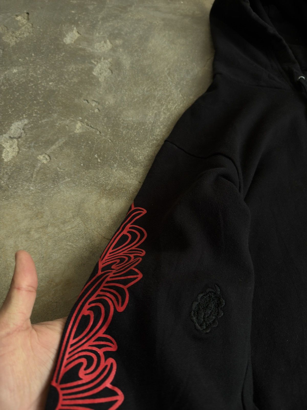 Chrome Hearts Chrome Hearts Floral Horse Shoe hoodie Size US L / EU 52-54 / 3 - 5 Thumbnail