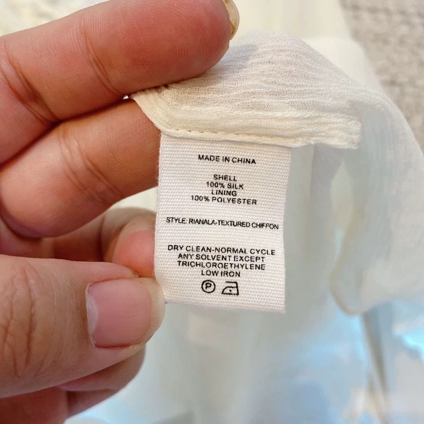 Theory Theory Ivory Shirt P Size XS / US 0-2 / IT 36-38 - 8 Thumbnail