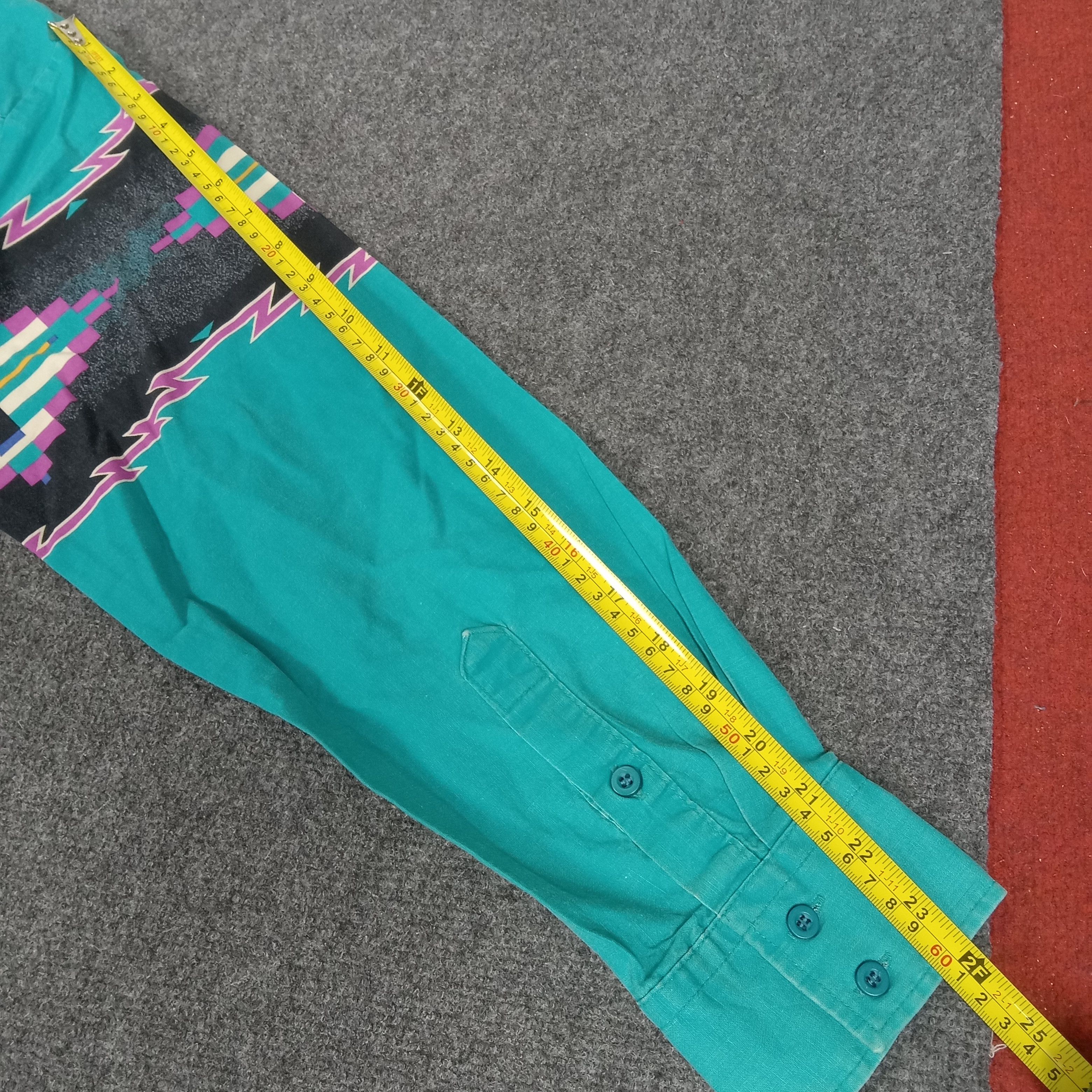 Roper × Vintage ROPER Preppy Style Abstract Art Long Sleeve Shirt Size US M / EU 48-50 / 2 - 10 Thumbnail