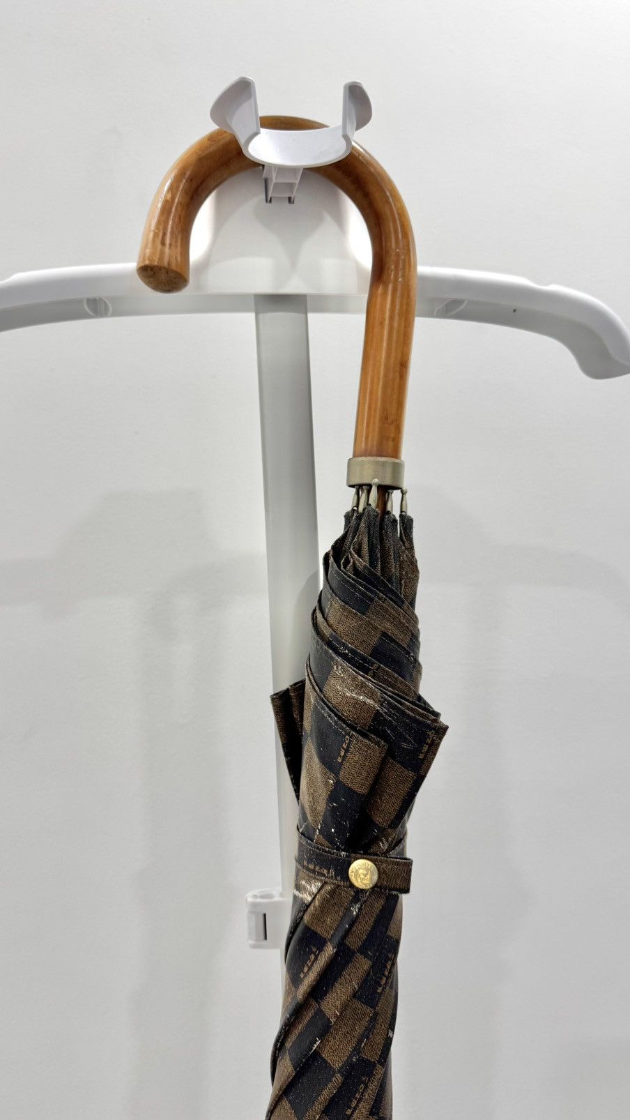 Fendi Vintage Fendi Checkered Umbrella Size ONE SIZE - 3 Thumbnail