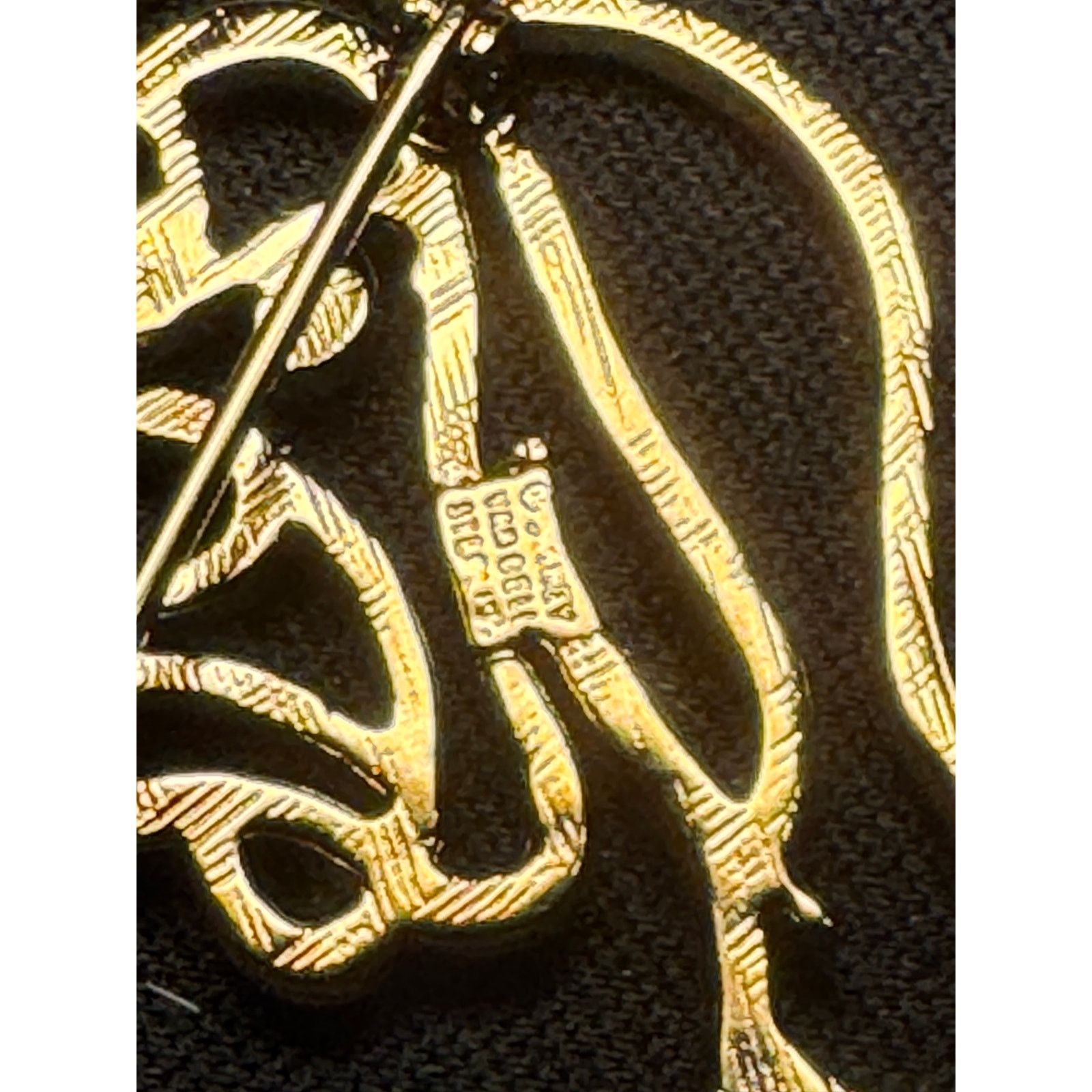 Disney Vintage Disney Sterling Vermeil Van Dell "Grumpy" Brooch Size ONE SIZE - 5 Thumbnail