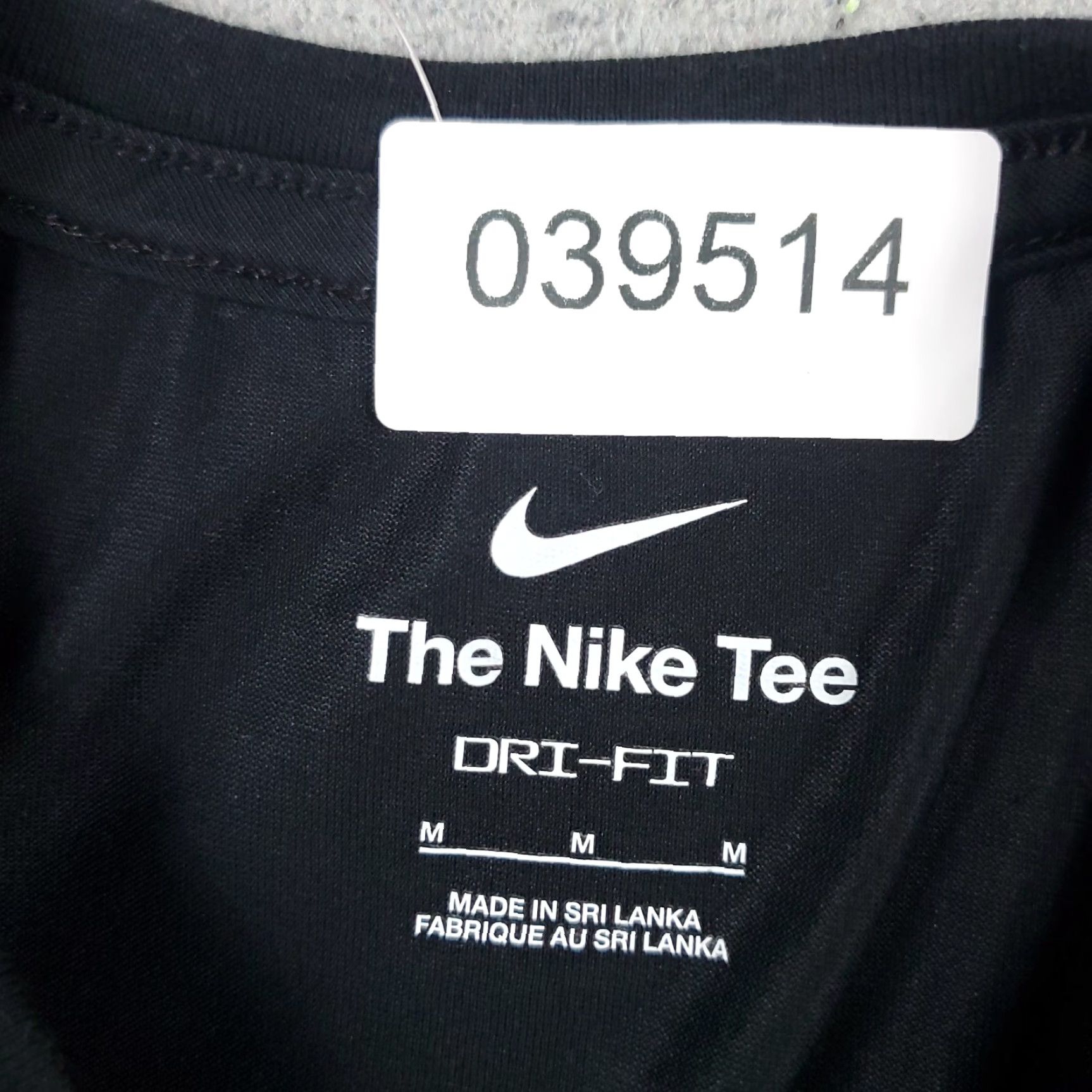 Nike Nike T Shirt Mens Size Medium Black Swoosh Training Active Short Sleeve Size US M / EU 48-50 / 2 - 8 Thumbnail