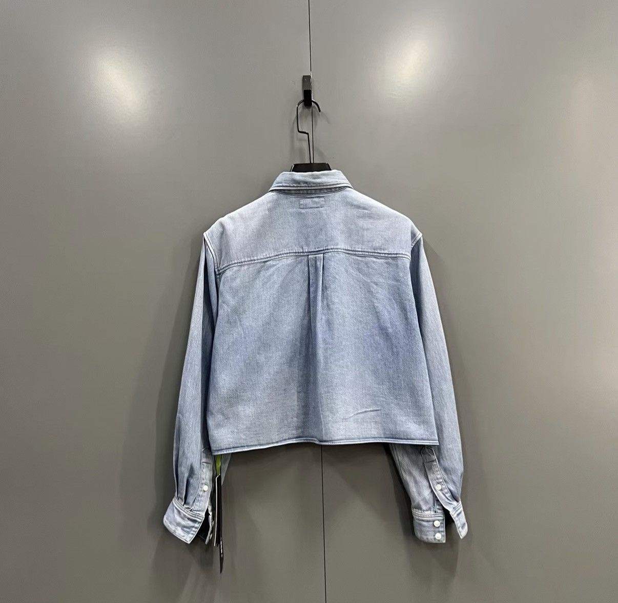 Celine Celine Vintage Washed Embroidered Logo Shirt Jacket J41 Size M / US 6-8 / IT 42-44 - 2 Thumbnail