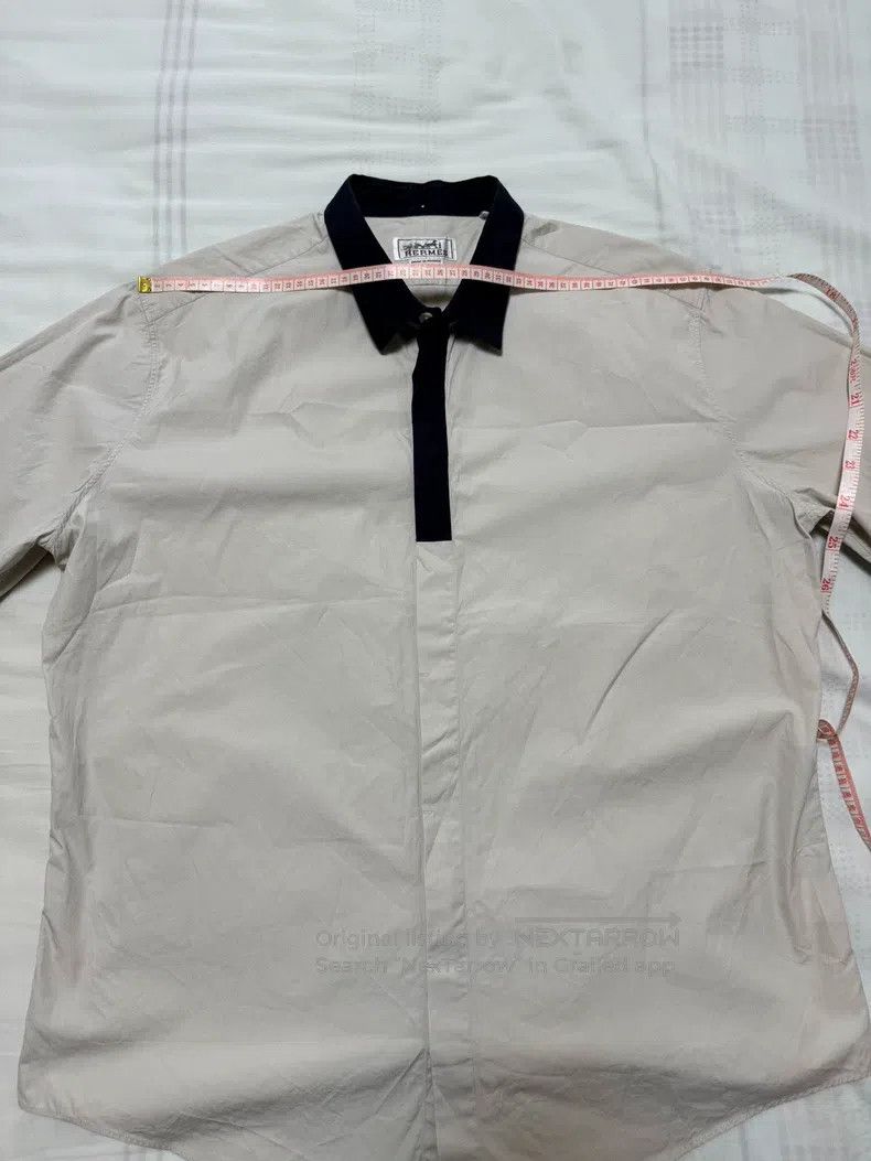 Hermes Hermes size 43 Short-sleeve jacket with pieced design, two Size US XL / EU 56 / 4 - 3 Thumbnail