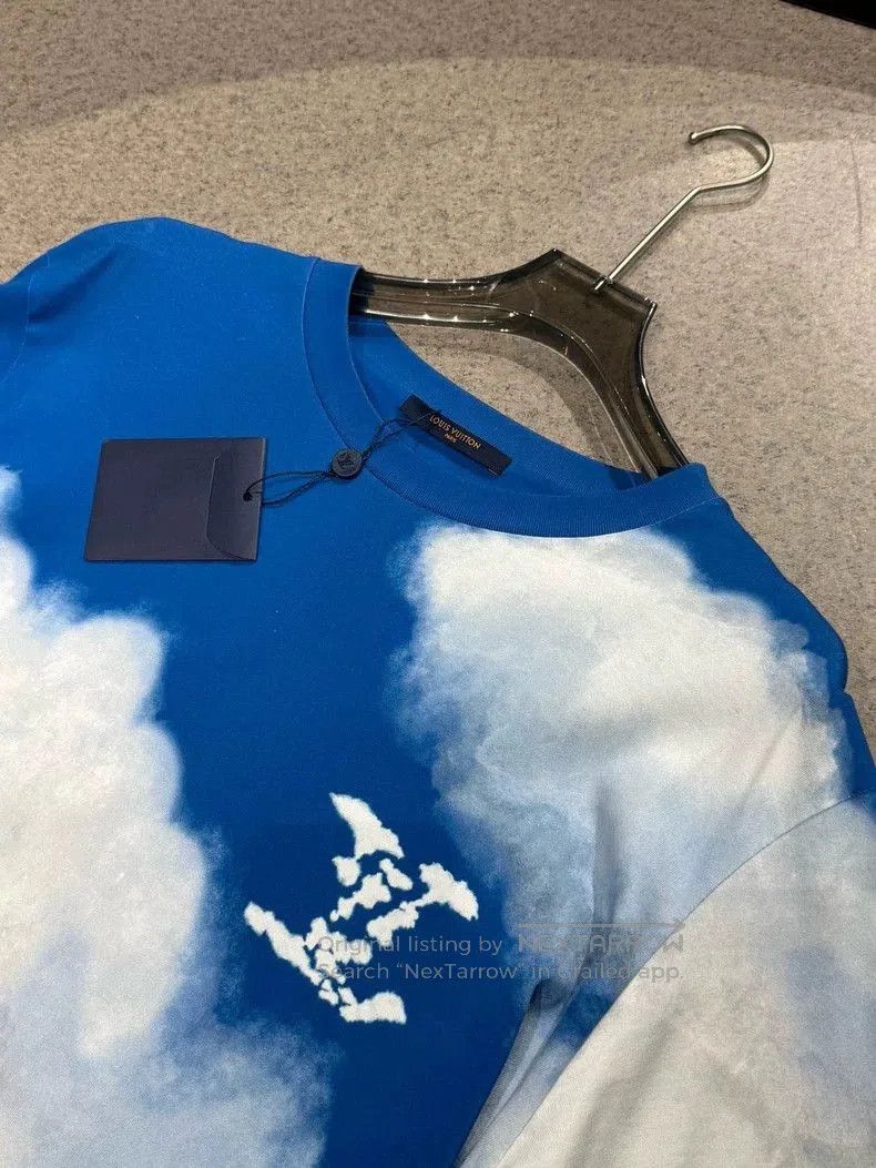 Louis Vuitton Louis Vuitton Blue Sky White Cloud Short. Size US XXL / EU 58 / 5 - 2 Thumbnail