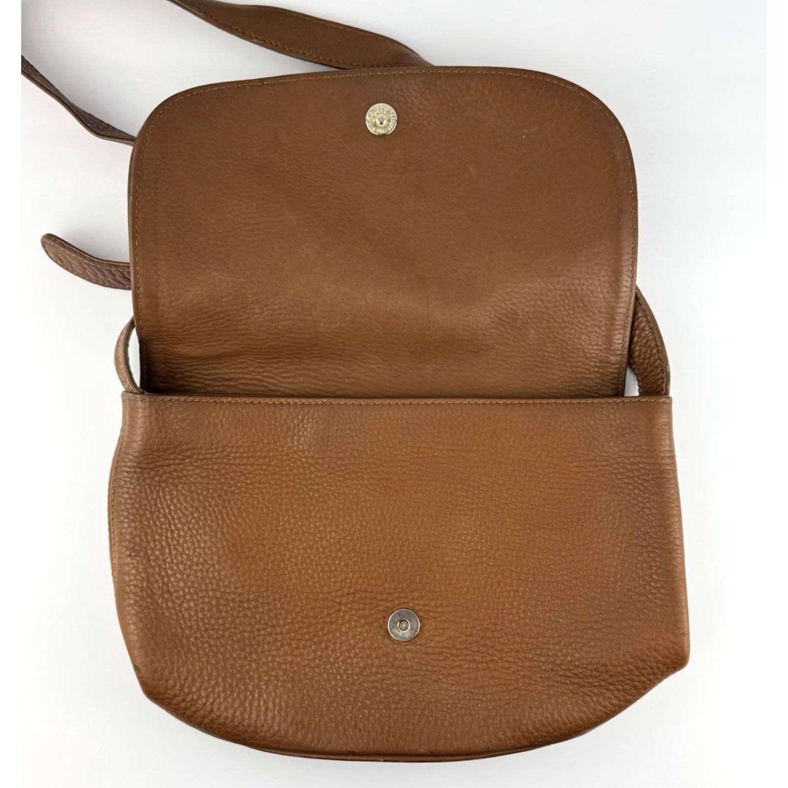 Coach VINTAGE Coach Bag Womens Sonoma Flap Bag 4903 Leather Brown Messenger USA 1990s Size ONE SIZE - 5 Thumbnail