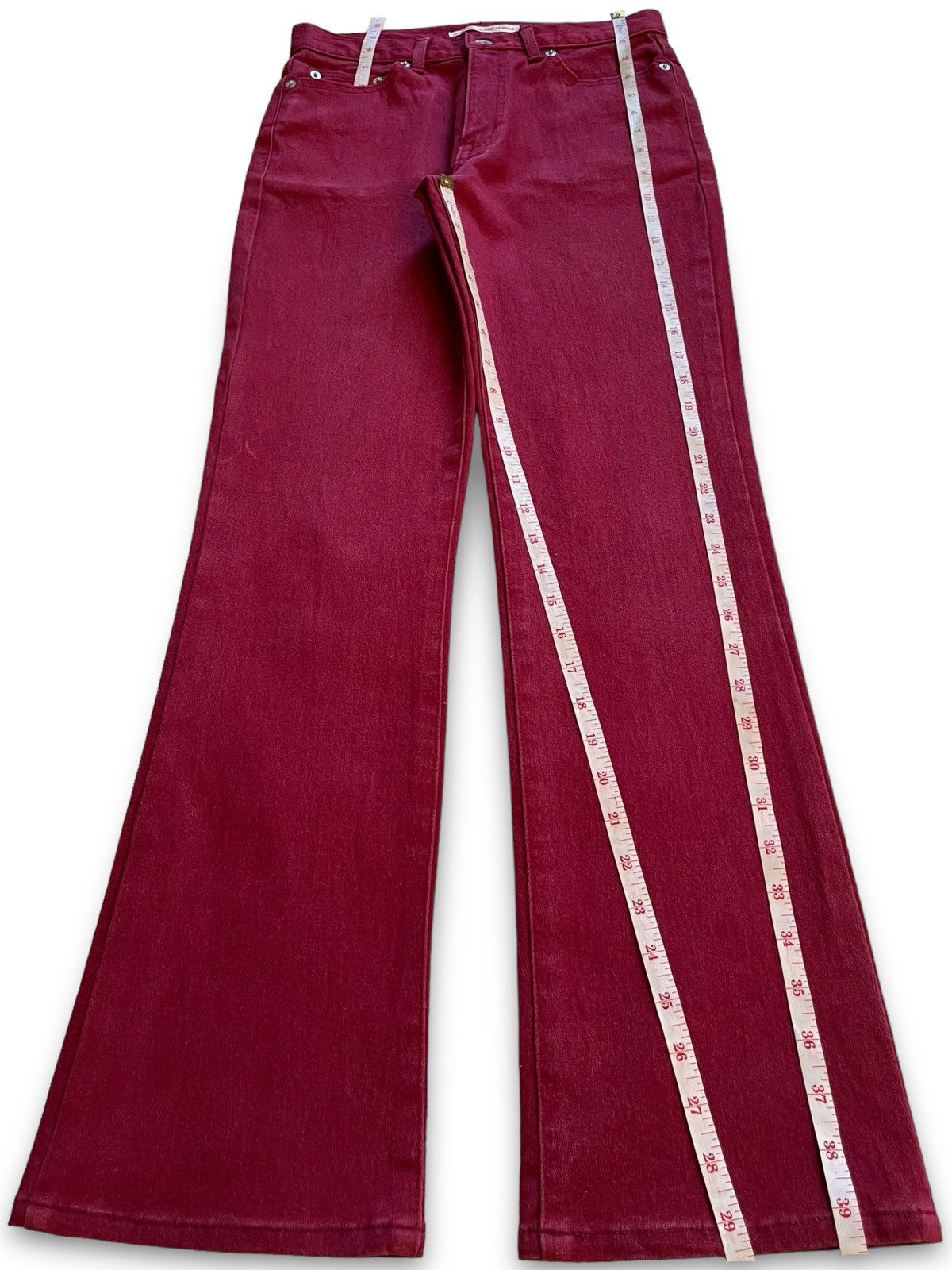 Japanese Brand SALES🔥Vintage Japanese Brand Classic Style Flare Jeans Size 28" / US 6 / IT 42 - 12 Thumbnail