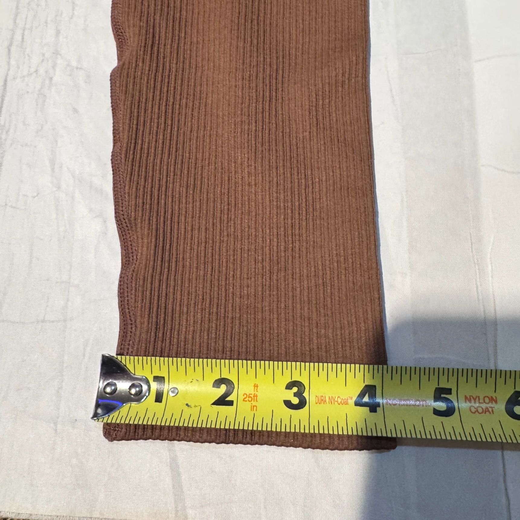 Vintage OQQ One-Piece Women Jumpsuit S Brown Long Sleeve Ribbed Square Neck Sport Activewear Casual Size S / US 4 / IT 40 - 6 Thumbnail