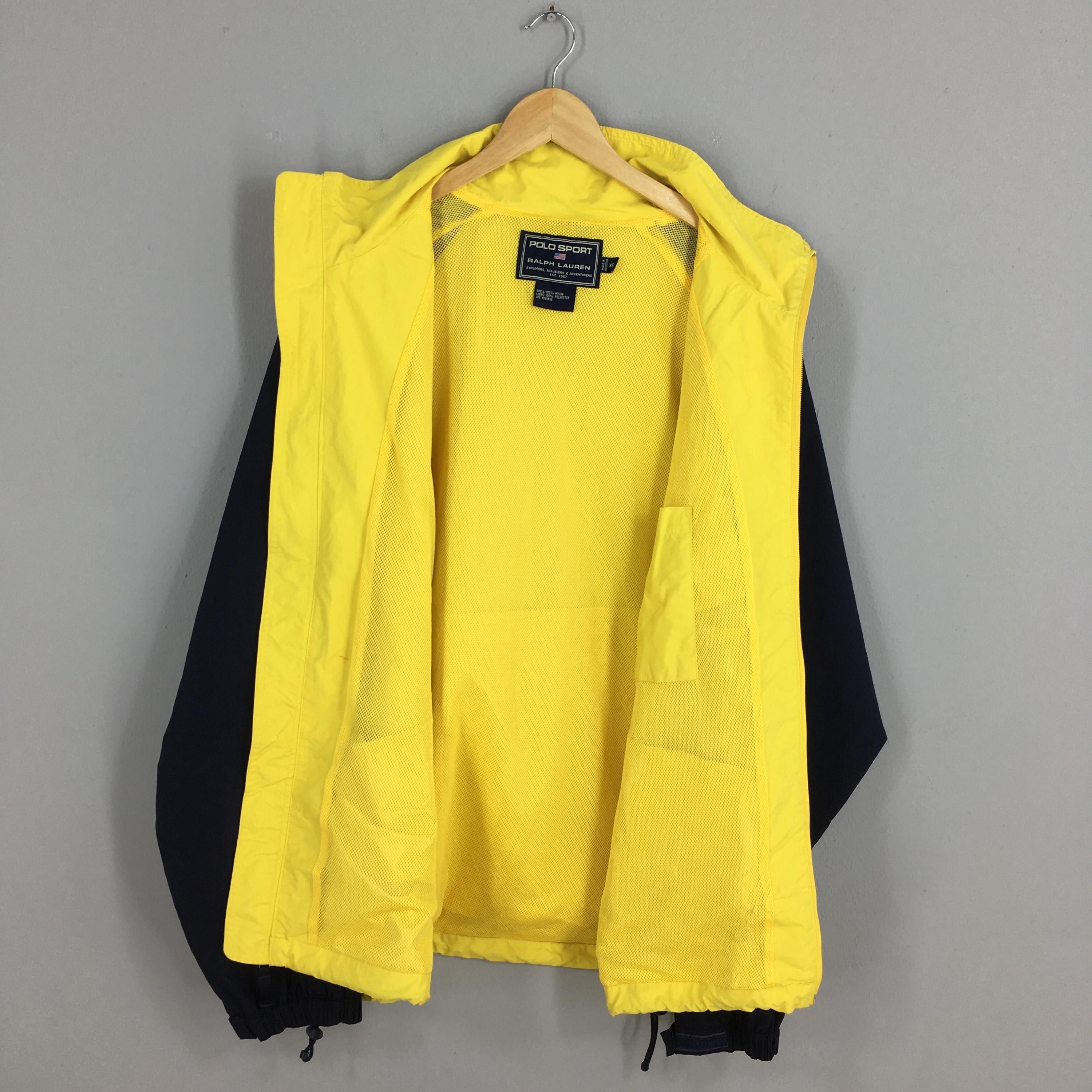 Polo Ralph Lauren Vintage Polo Sport Windbreaker Jacket 2XLarge Size US XXL / EU 58 / 5 - 5 Thumbnail