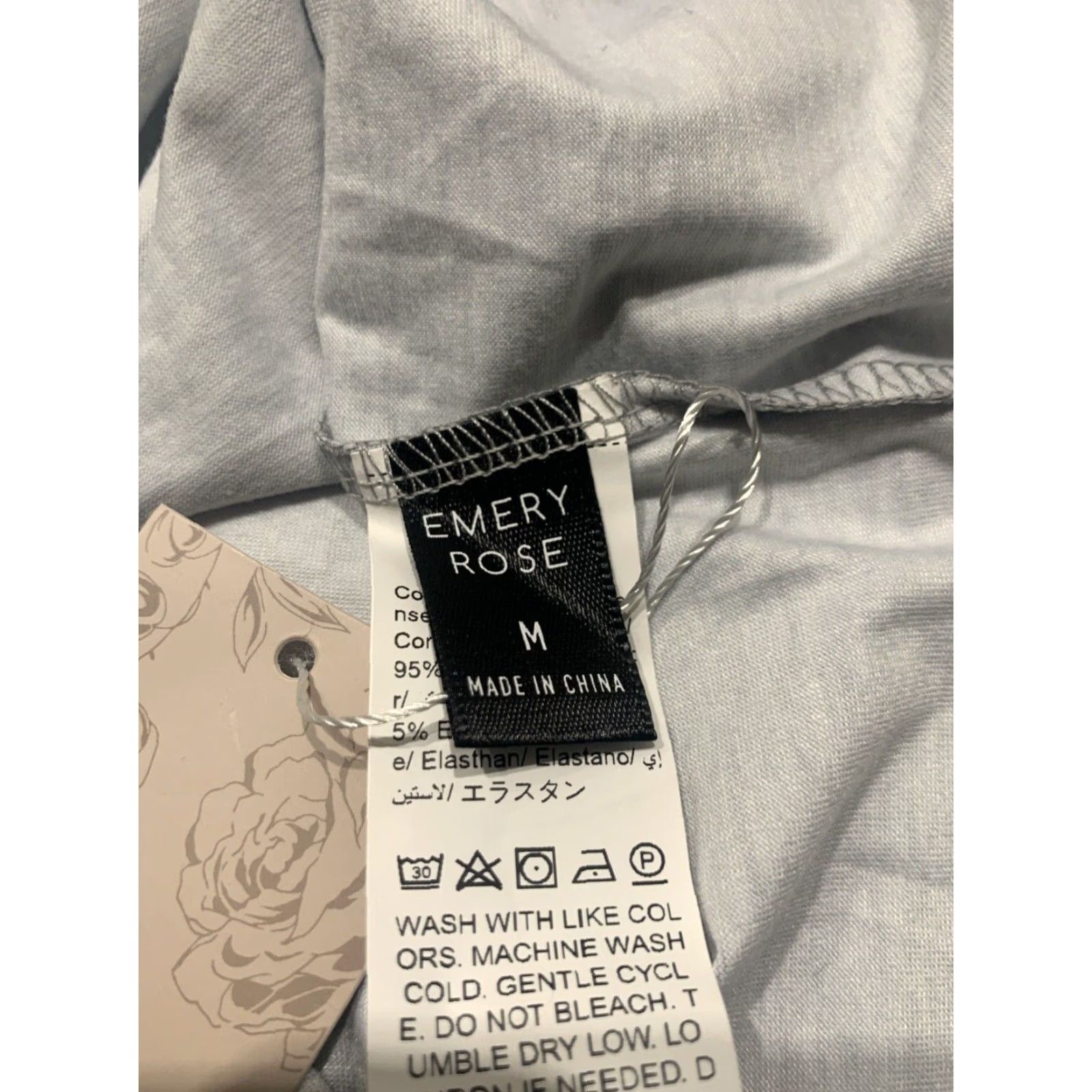 Vintage EMERY Rock & Roll Metal T-Shirt Women's Medium Gray Size M / US 6-8 / IT 42-44 - 5 Thumbnail
