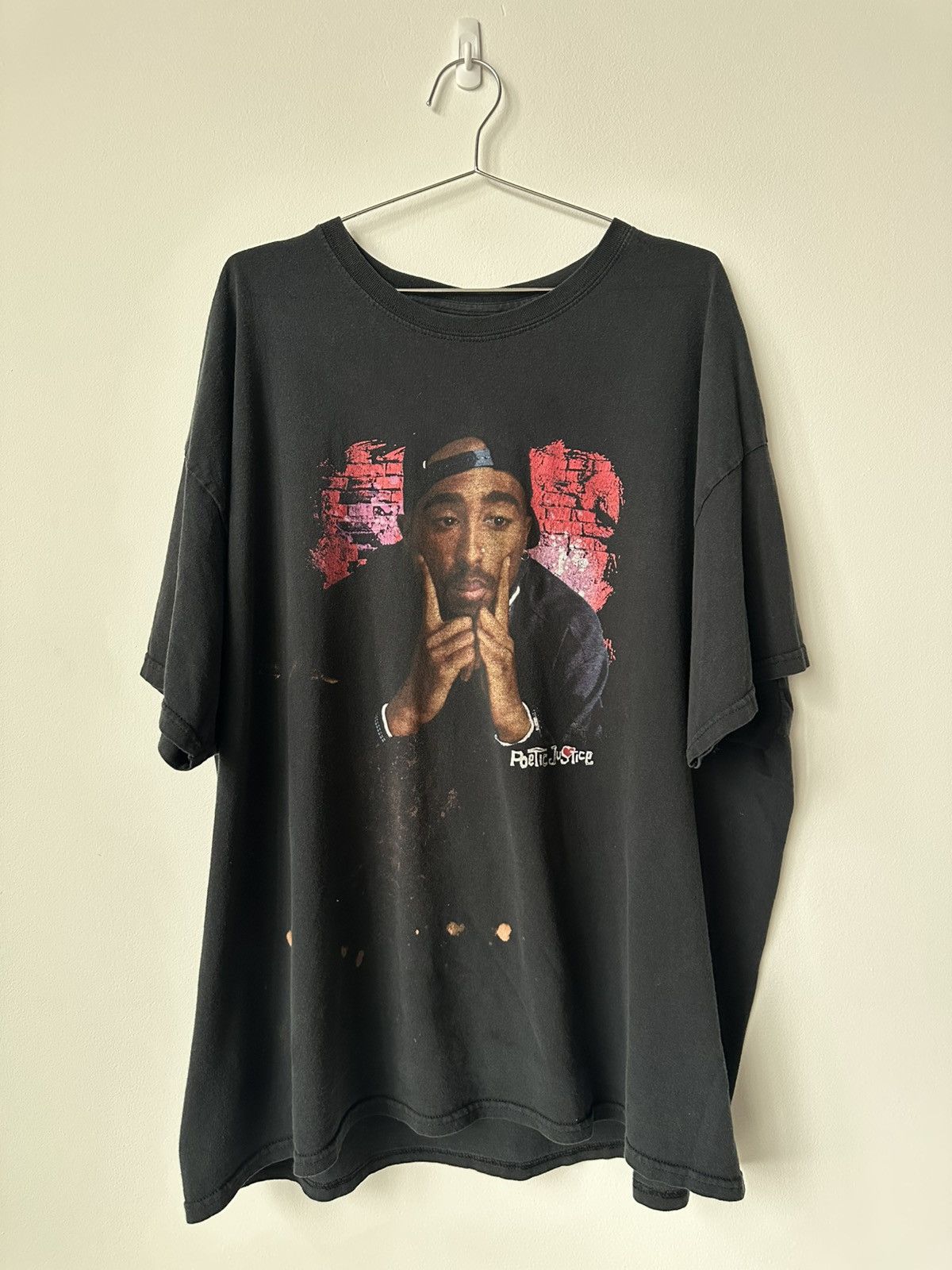 Vintage Tupac Poetic Justice Y2K rap tee Size US XL / EU 56 / 4 - 1 Thumbnail