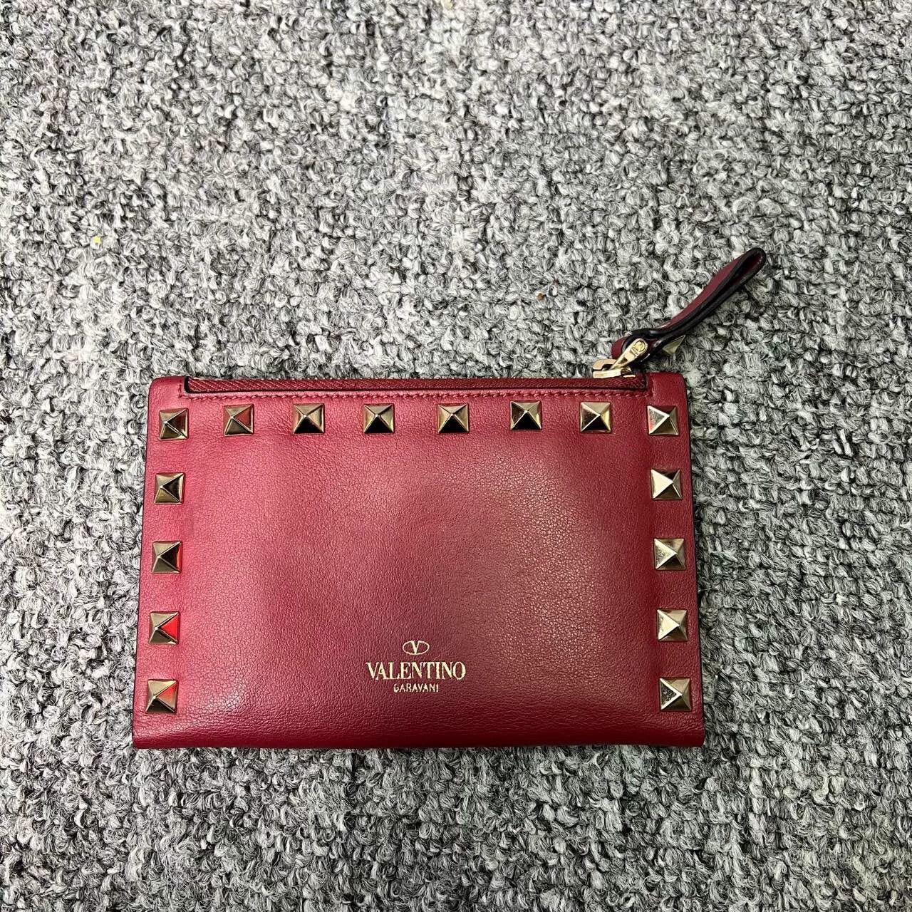 Valentino Valentino Studded Zip Short Wallet Size ONE SIZE - 1 Thumbnail