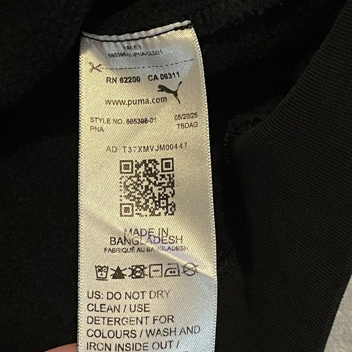 Puma Puma Mens Black Essentials Hoodie Oversized Sweatshirt Gym L Size US L / EU 52-54 / 3 - 11 Thumbnail