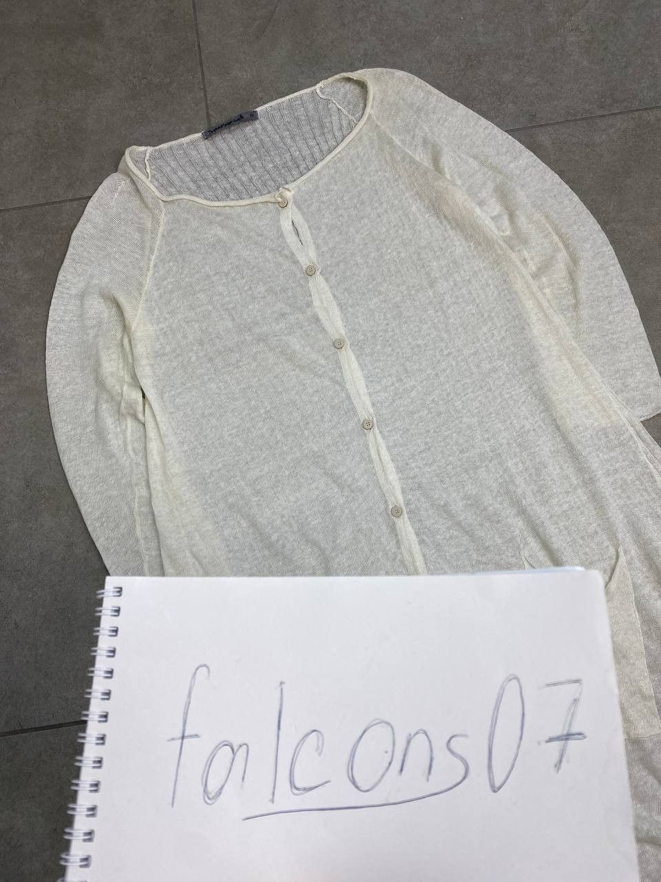 Transit Transit Par Such Asymmetric Pocket Cardigan Sweater Size L / US 10 / IT 46 - 2 Thumbnail