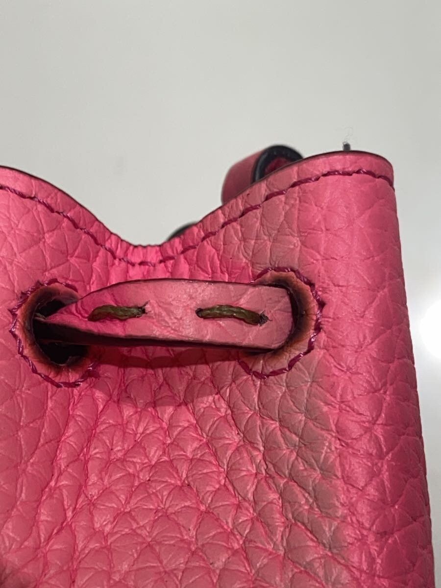 Fendi Fendi Montresor Leather Charm Pink Size ONE SIZE - 9 Thumbnail