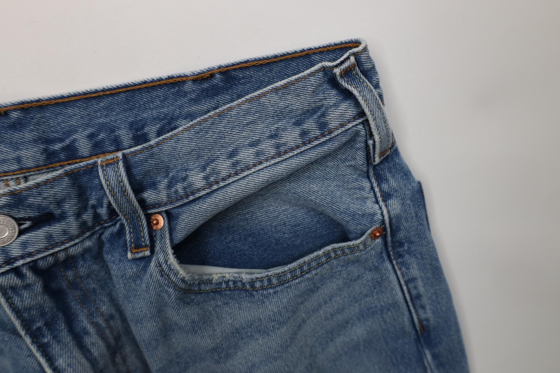 Levi's Vintage Y2K Levis 517 Western Flared Bootcut Denim Jeans Size US 36 / EU 52 - 7 Thumbnail