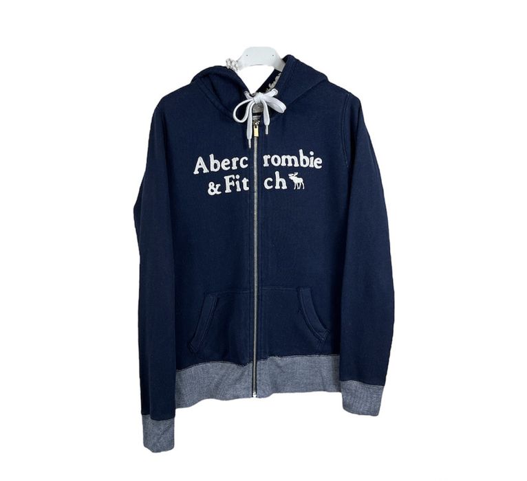 Abercrombie & Fitch Vintage Abercrombie & Fitch zip hoodie sherpa