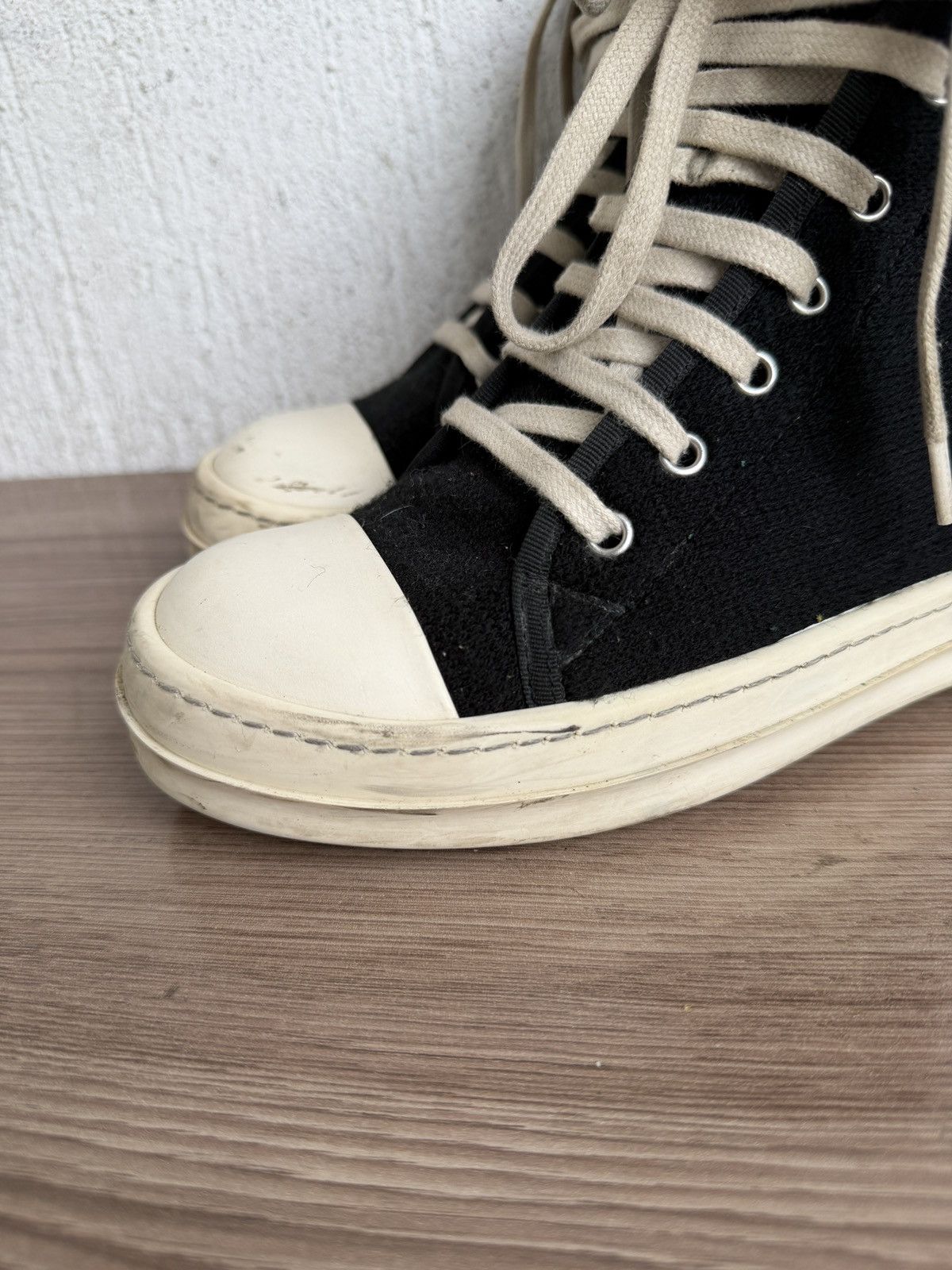 Rick Owens Drkshdw Wool drkshdw ramones Size US 5.5 / IT 35.5 - 3 Thumbnail