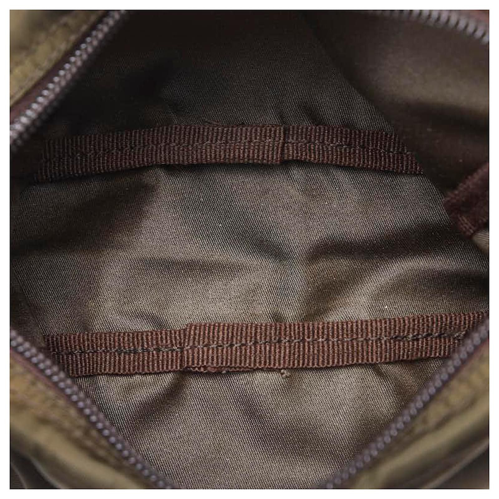 Prada o1srvl11e0624 Size: OS / Cosmetic Pouch in Brown Size ONE SIZE - 6 Thumbnail