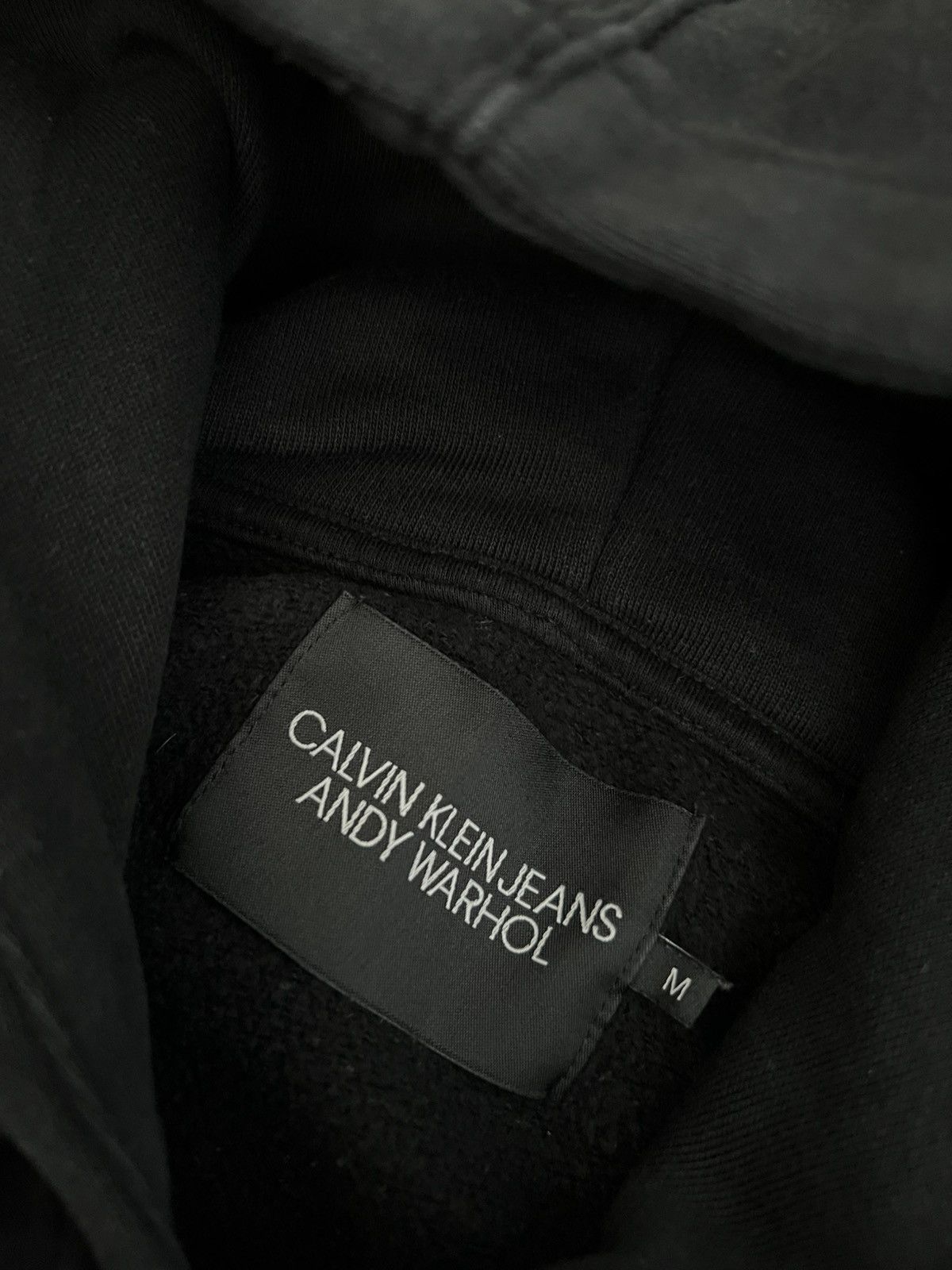 Andy Warhol × Calvin Klein 205W39NYC Andy warhol x calvin klein black hoodie Size US M / EU 48-50 / 2 - 4 Thumbnail