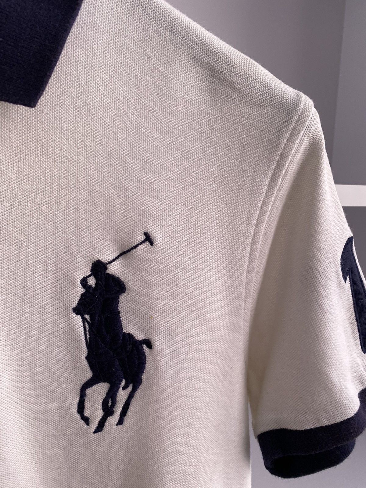 Polo Ralph Lauren × Vintage Vintage Polo Ralph Lauren Chief Keef Style Polo Tee Size US L / EU 52-54 / 3 - 11 Thumbnail