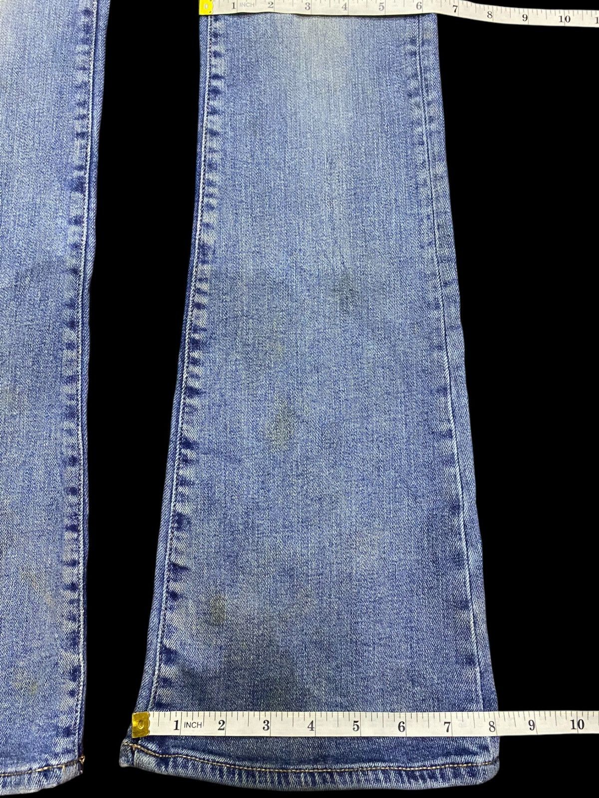Other Vintage American Eagle Mud Wash Flare Style Jeans Size US 27 - 15 Thumbnail