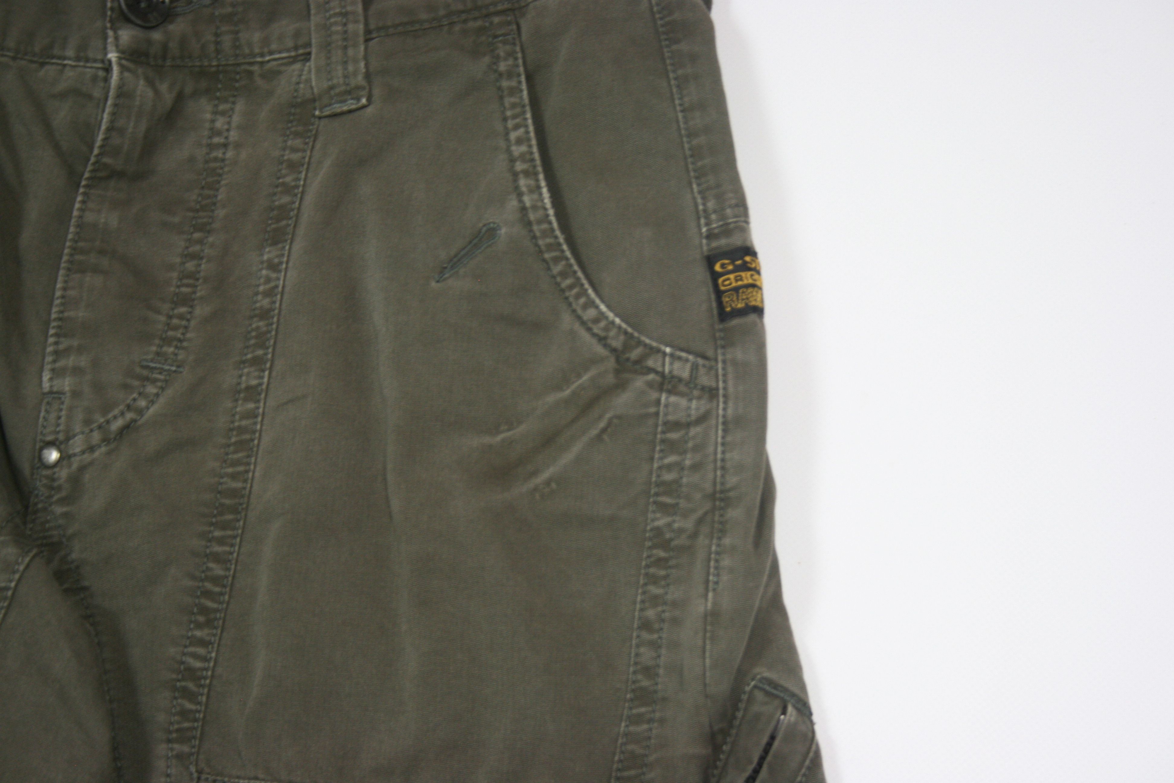 G-Star 00S Y2K Cargo Zip Pockets Pants Vintage Size US 29 - 8 Thumbnail
