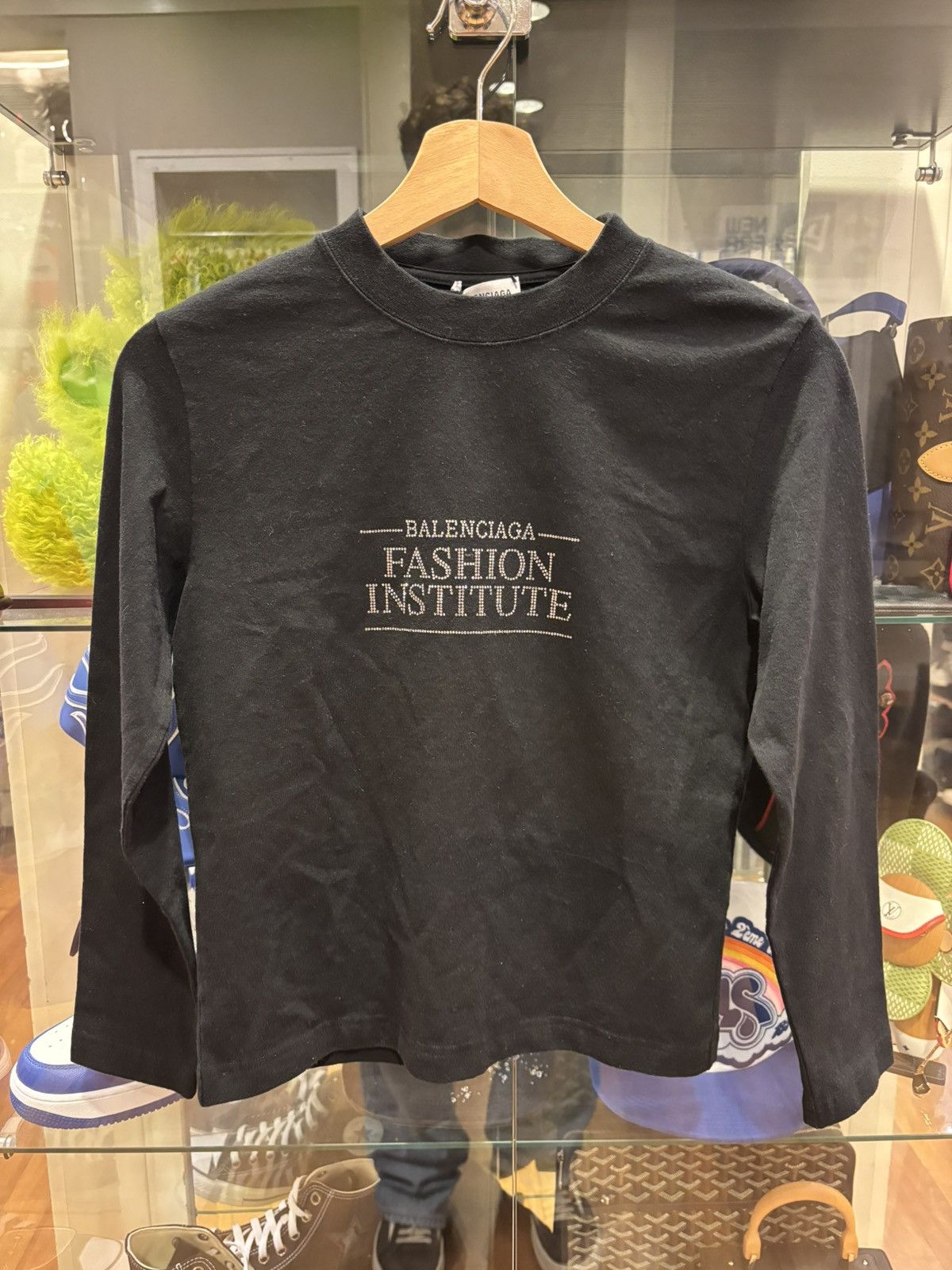 Balenciaga Balenciaga Fashion Institute Longsleeve Size L / US 10 / IT 46 - 1 Thumbnail