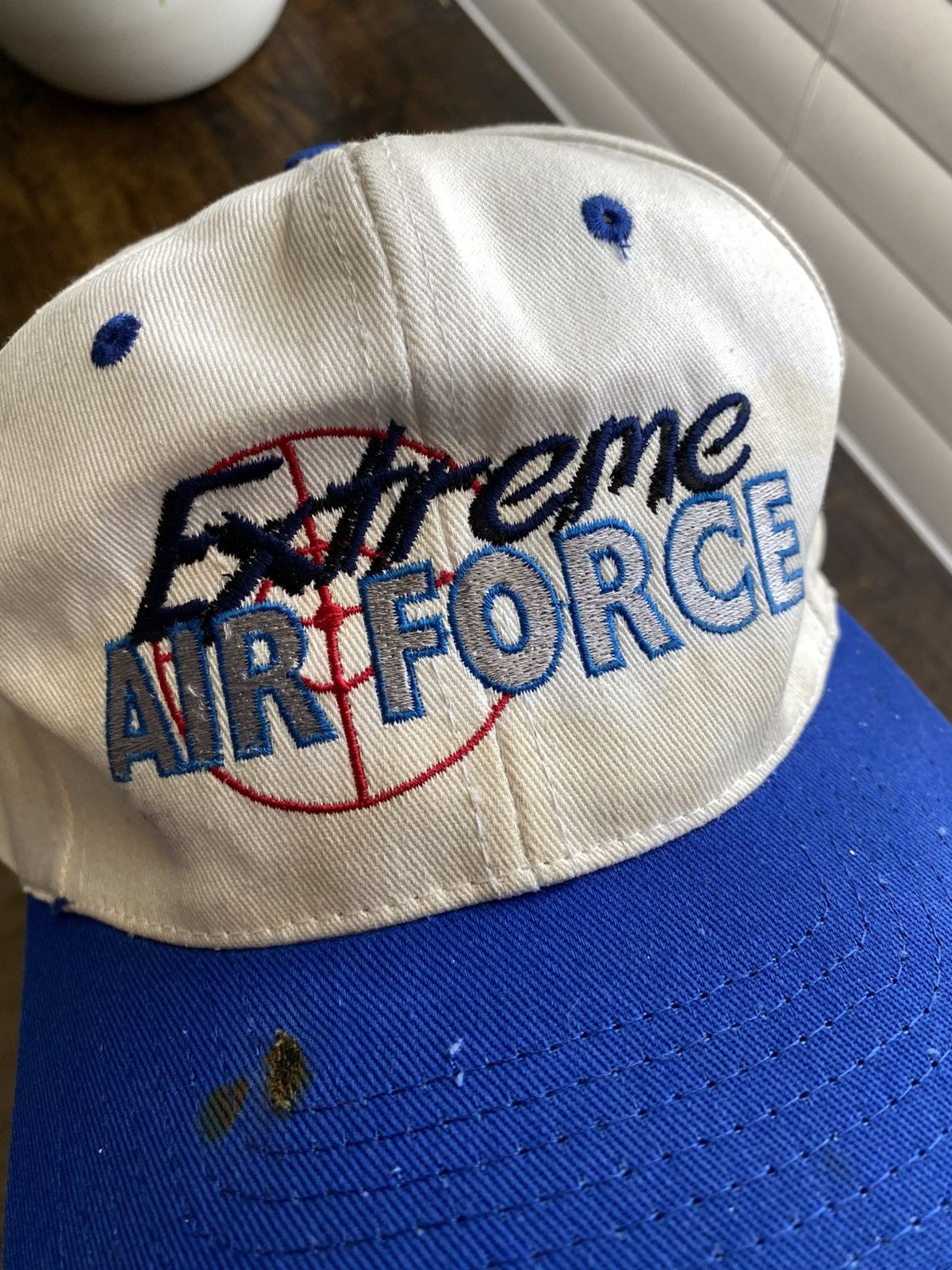 Vintage Vintage 90s Extreme Air Force Snapback Hat Size ONE SIZE - 3 Thumbnail