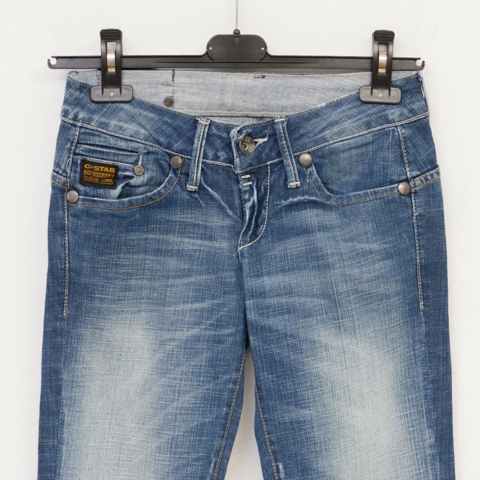 G-Star Raw Midge Straight Women's Jeans W26 L32 Trousers Stretch Size 26" / US 2 / IT 38 - 5 Thumbnail