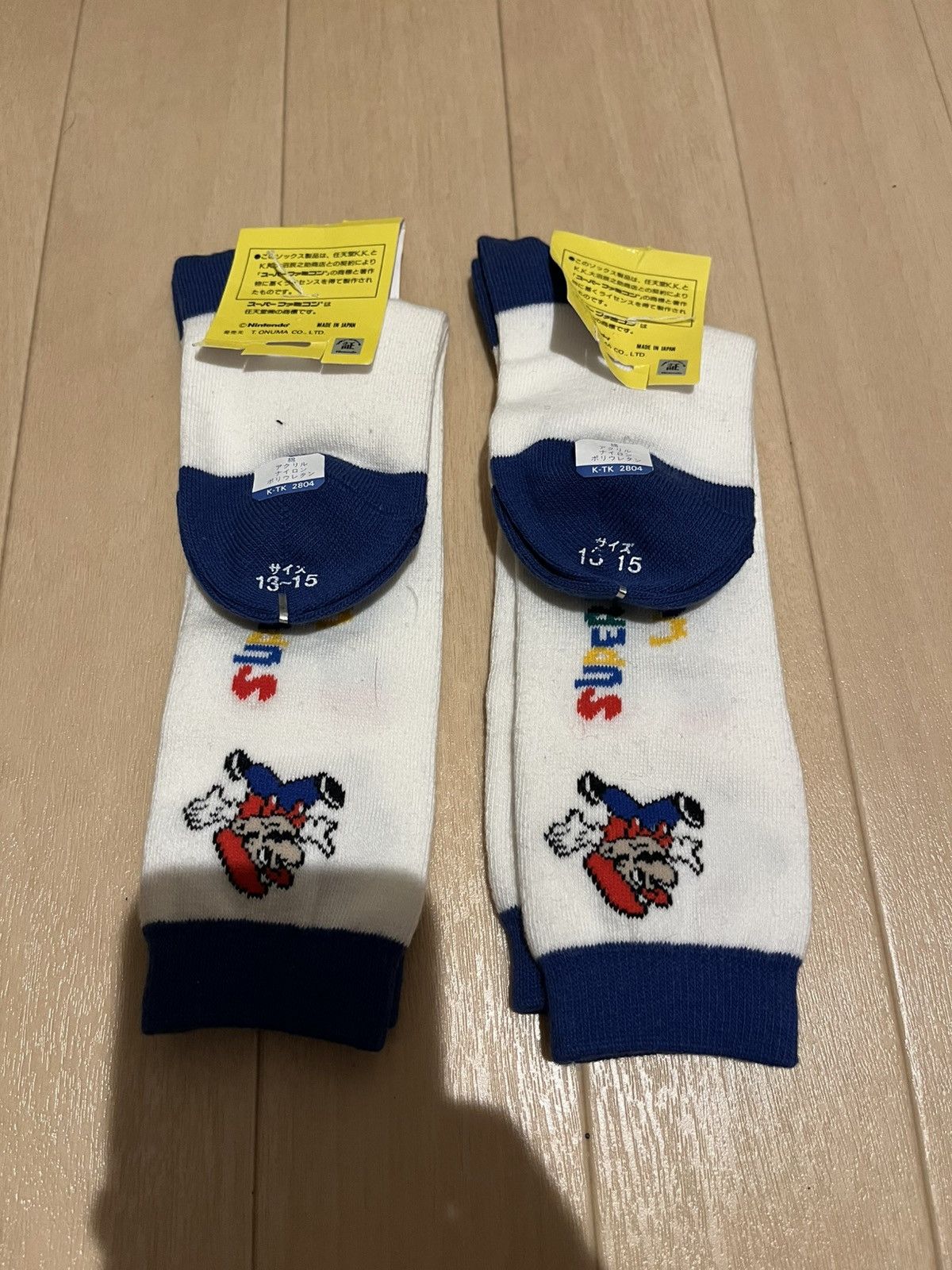 Japanese Brand Super Mario world socks Size ONE SIZE - 2 Thumbnail