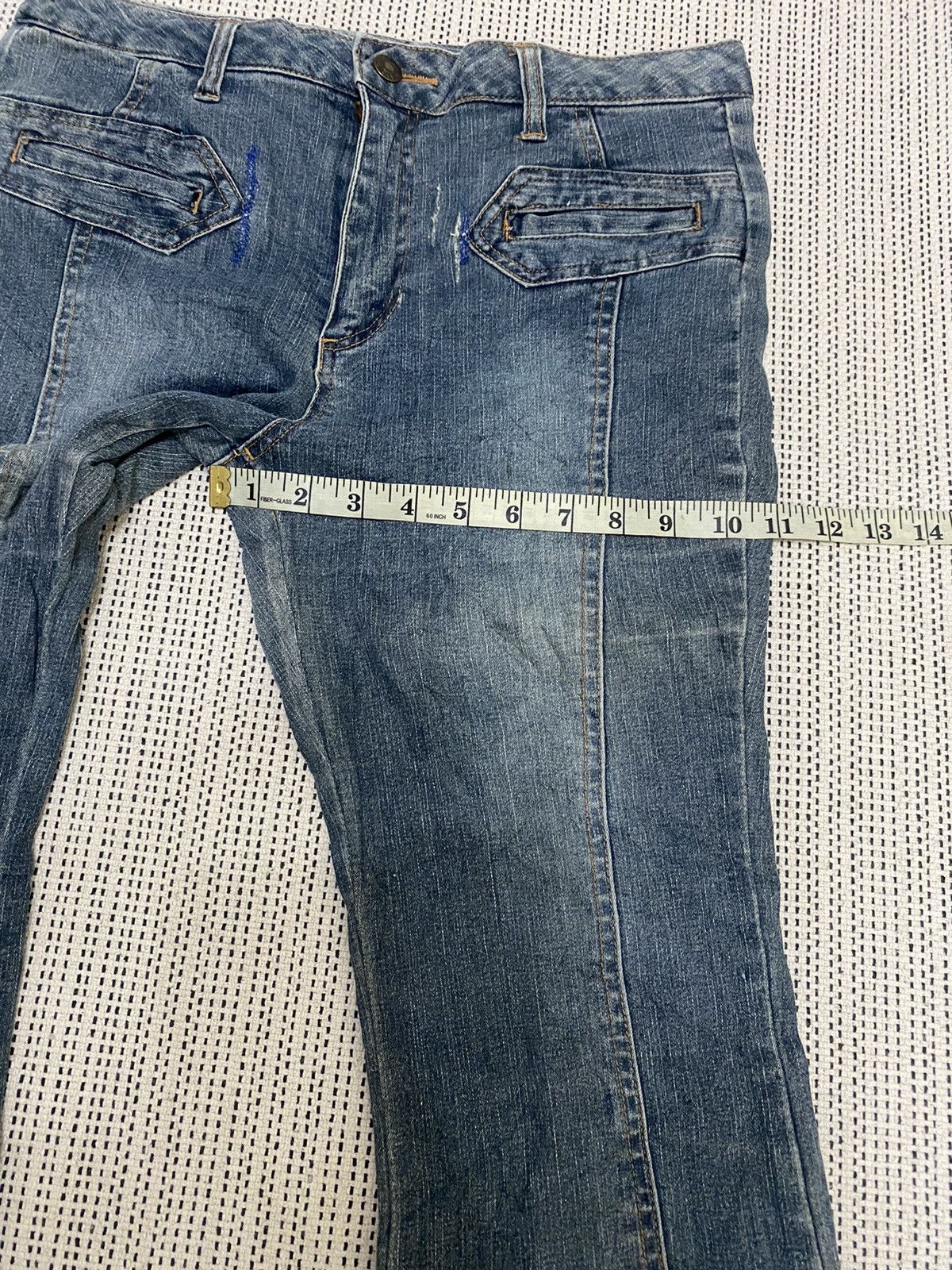 Japanese Brand × Vintage Distressed bootcut third gear very rare Size 31" - 11 Thumbnail