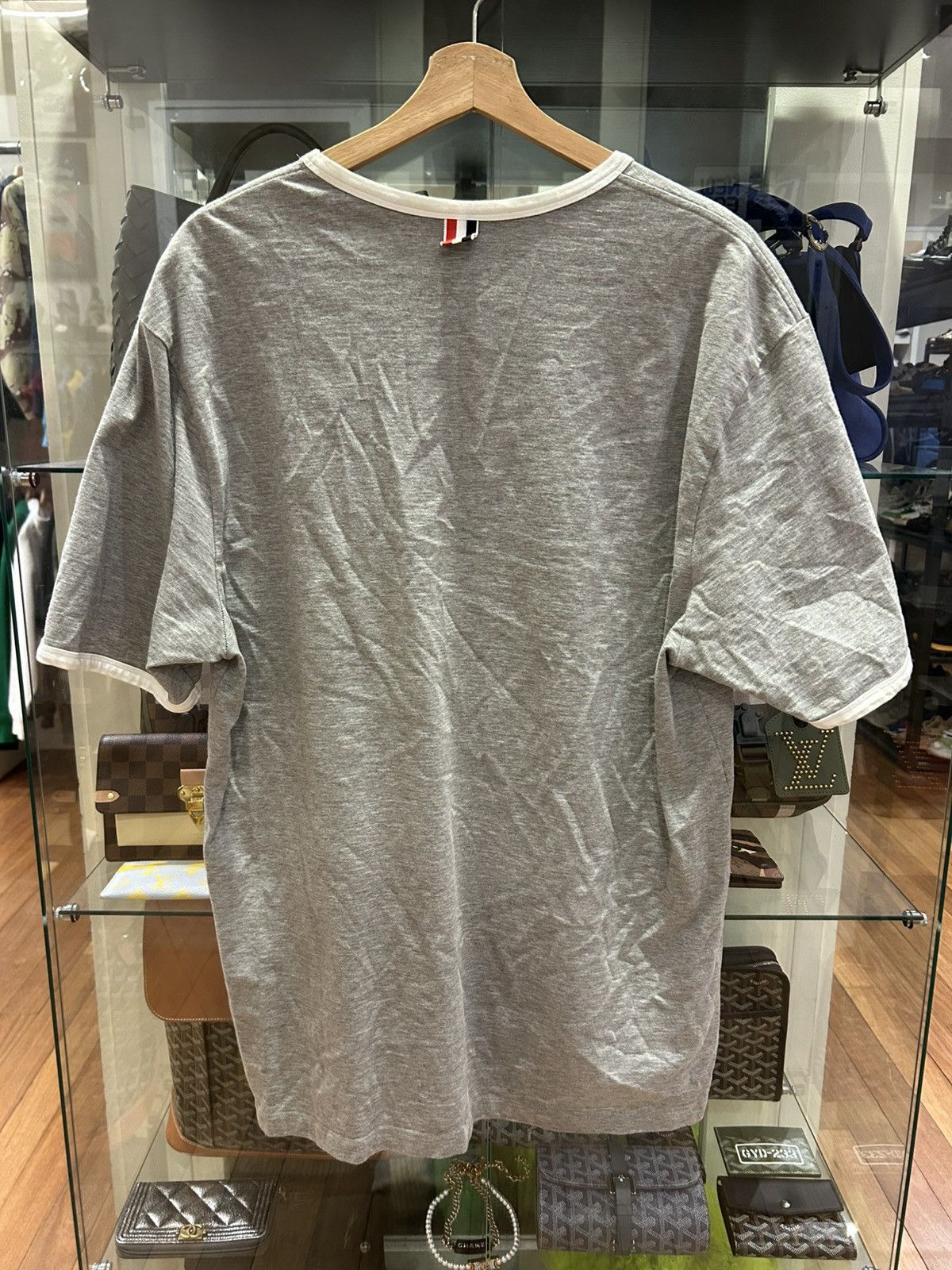 Thom Browne Thom Browne Trimmed Tee Size US XXL / EU 58 / 5 - 2 Thumbnail