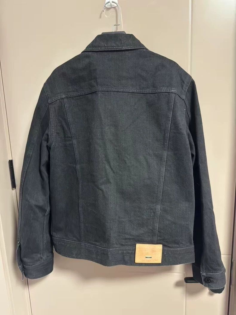Louis Vuitton Louis Vuitton Black washed denim jacket Size US M / EU 48-50 / 2 - 2 Thumbnail